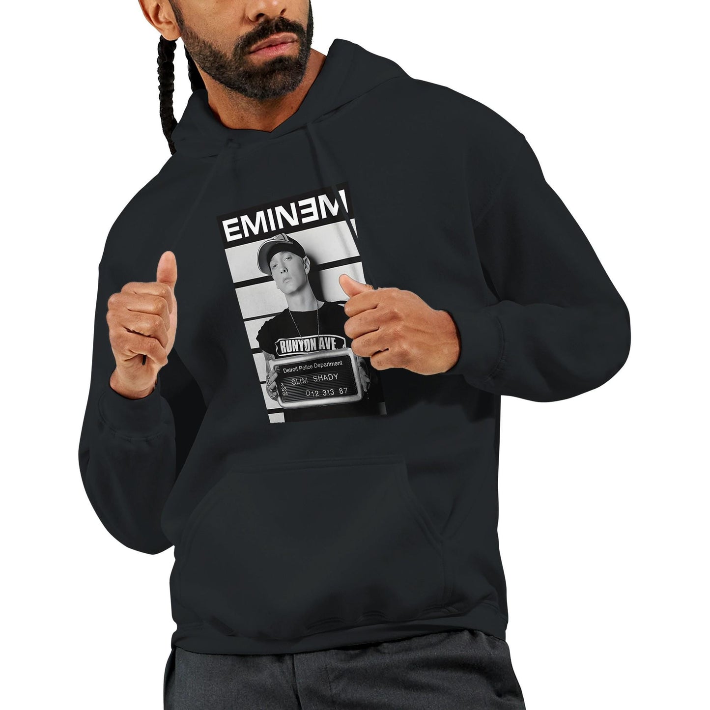 Eminem Merchandise Rap God Unisex Hoodie Adult, Eminem Vintage Inspired Hoodie, Gildan 18500, Eminem Retro Adult Hoodie, Birthday Gift