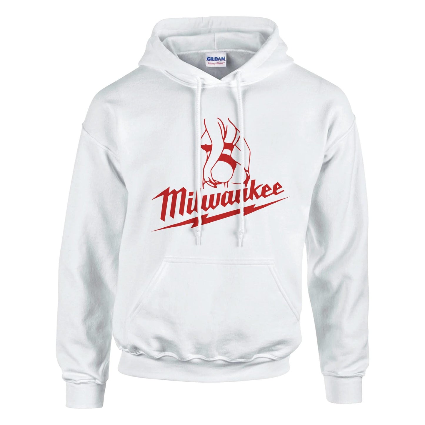 Milwaukee Girl Hoodie, Milwaukee Tools Adult Unisex College Hoodie, Hot Girl Mechanic Sweatshirt, Gift for Mechanics, Garage Work Pullover
