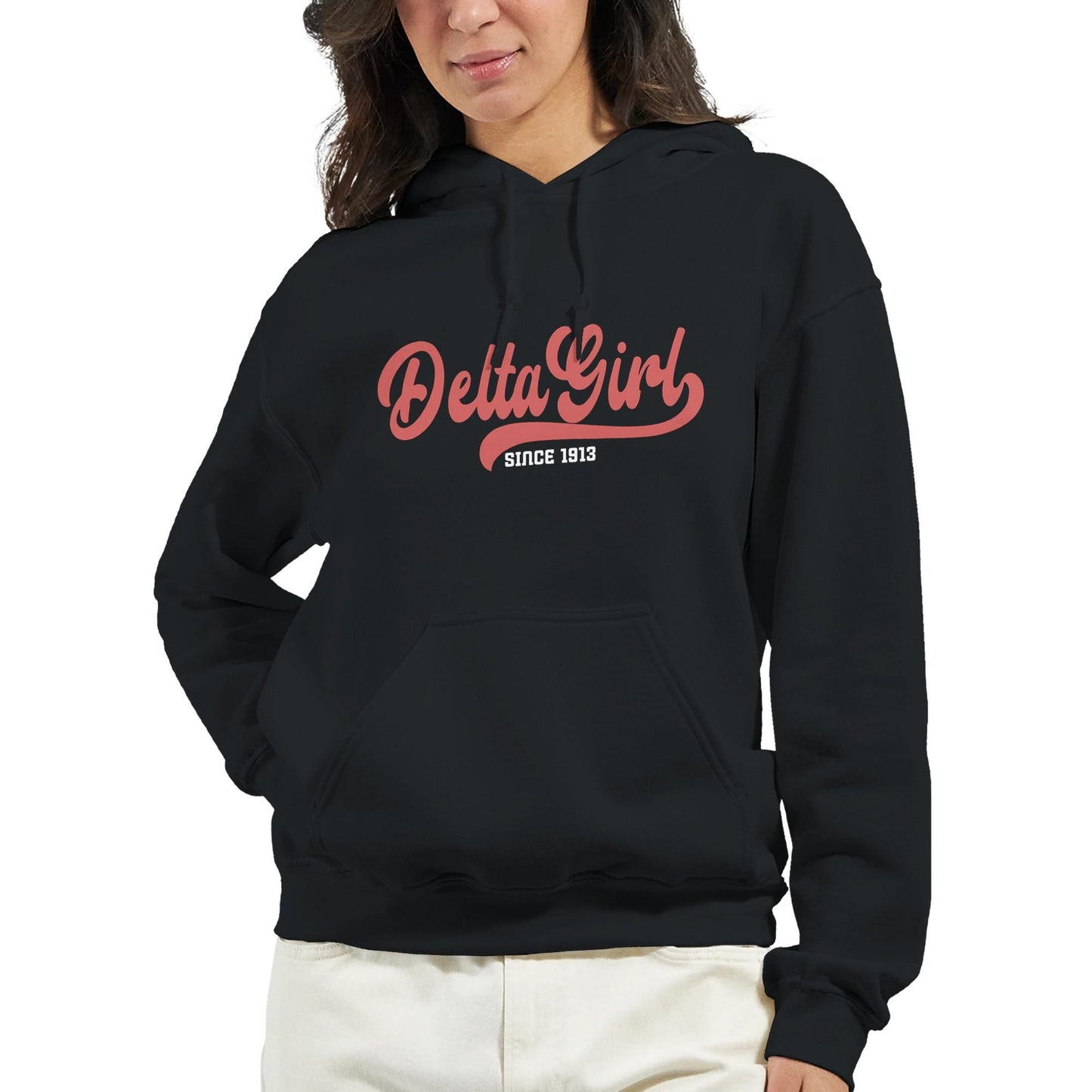 Delta Sorority DST 1913 Sigma Theta Paraphernalia Delta Girl Hoodie