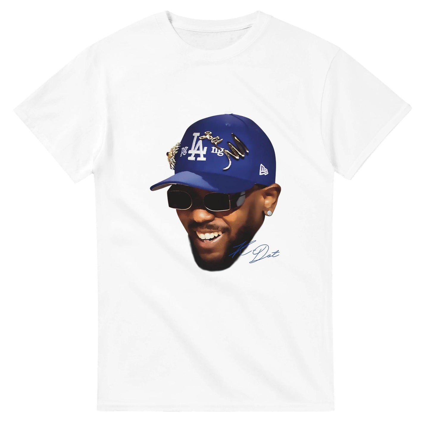 Kendrick Lamar T-shirt Vintage Rap Tee Hip Hop J Cole Drake Concert Tour Merch Y2K Tupac Kanye Playboi Carti Travis Scott Big Face Graphic