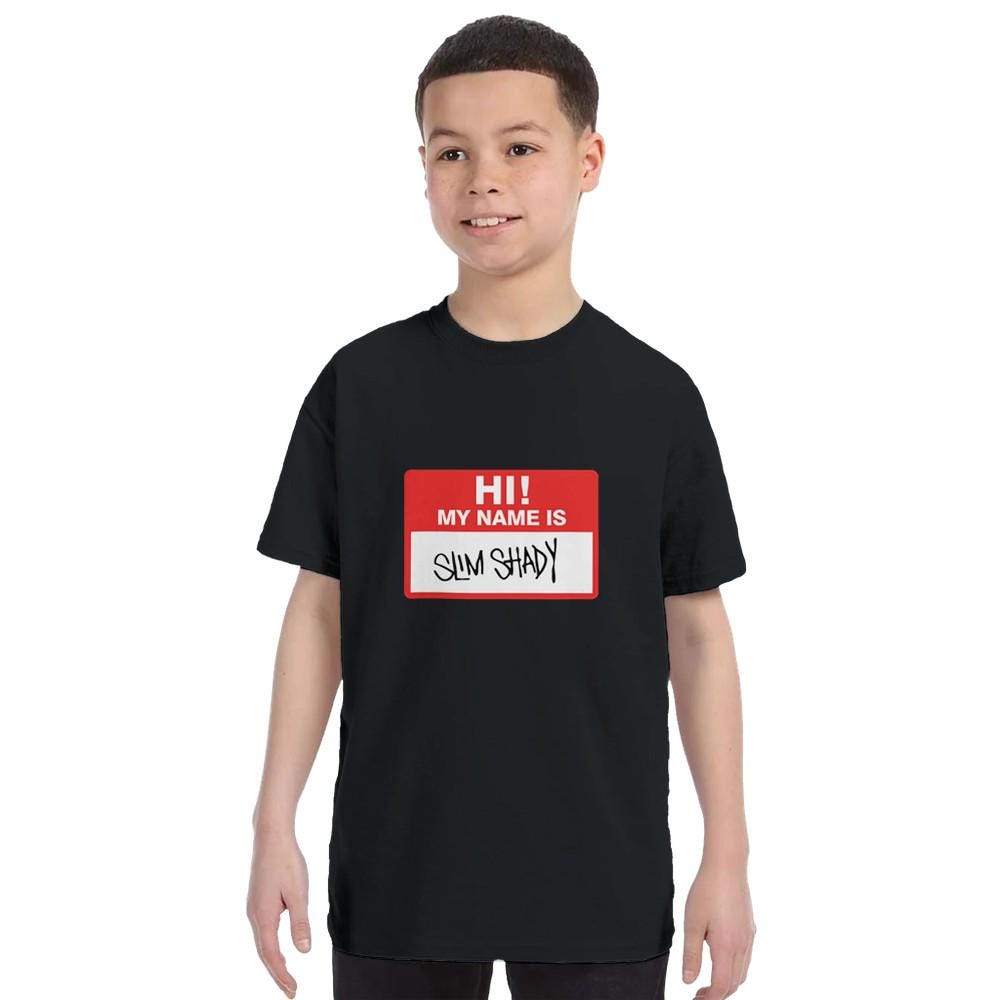 Youth Eminem Rap God Unisex Gildan Shirt, Slim Shady, Eminem Vintage Inspired Youth Shirt, Hip Hop Icon Shirt,Eminem Retro Shirt