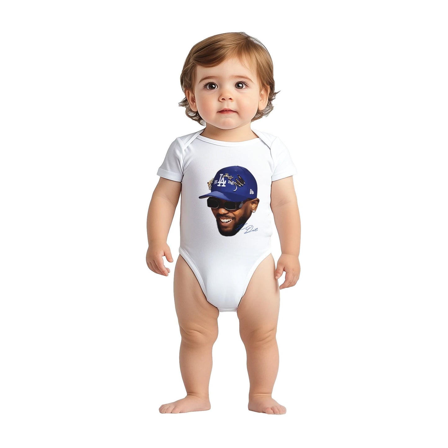 Kendrick Lamar Baby Onesie, Unique Toddler Birthday Bodysuit Gift, Funny Outfit