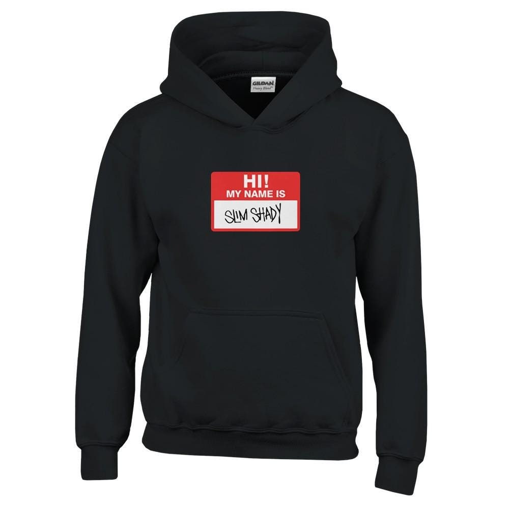 Youth Eminem Rap God Unisex Hoodie, Slim Shady Hoodie, Gildan 18500B, Eminem Retro Youth Hoodie, Slim Shady Merch,Birthday Gift