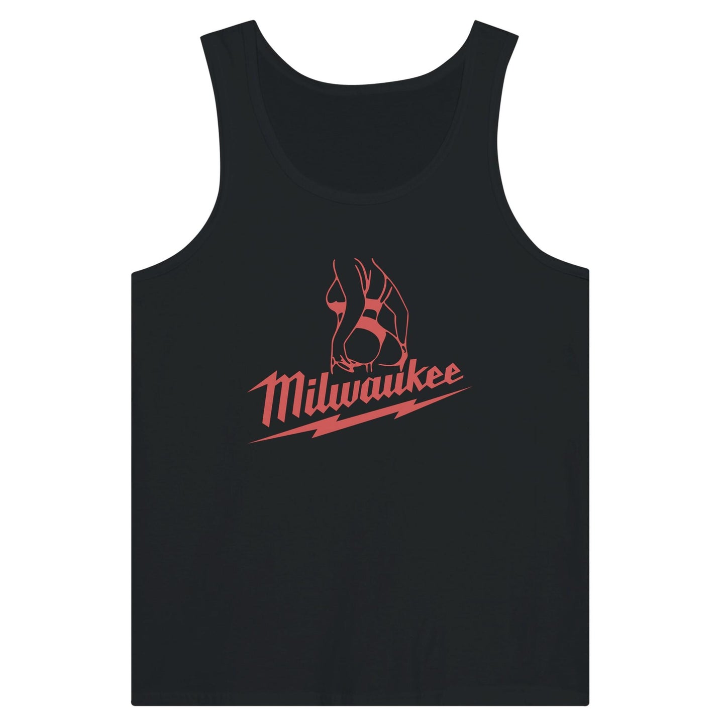 Milwaukee Girl Jersey Tank Top, Milwaukee Tools Adult Unisex Undershirt, Hot Girl Mechanic Shirt, Gift for Mechanics, Garage Work