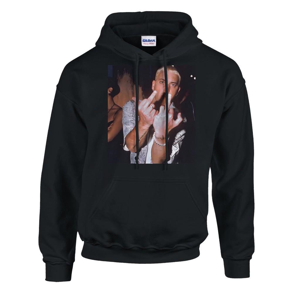 Eminem Rap God Unisex Hoodie Adult, Eminem Vintage Inspired Hoodie, Gildan 18500, Eminem Retro Adult Hoodie, Slim Shady Merch, Birthday Gift