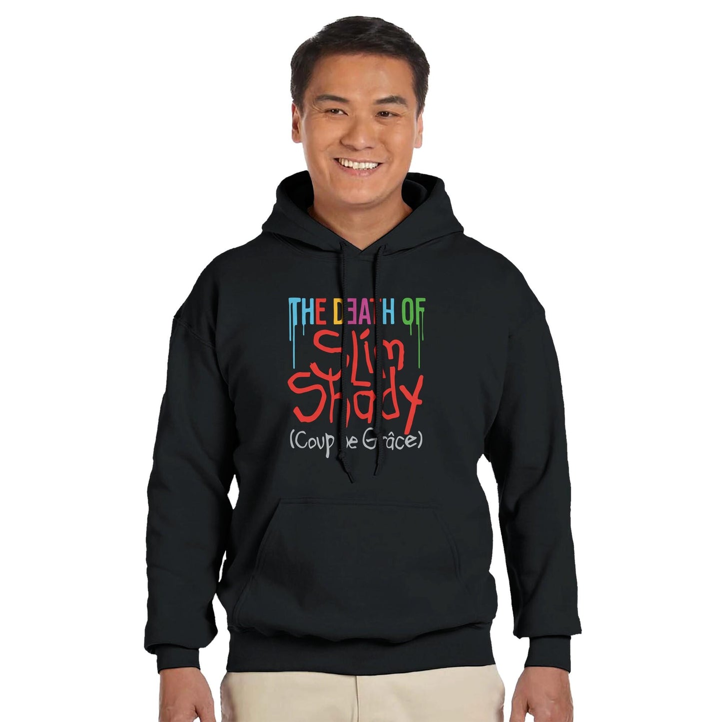 Eminem Rap God Slim Shady Merch Unisex Hoodie Adult, Eminem Vintage Inspired Hoodie, Gildan 18500, Eminem Retro Adult Hoodie,Birthday Gift