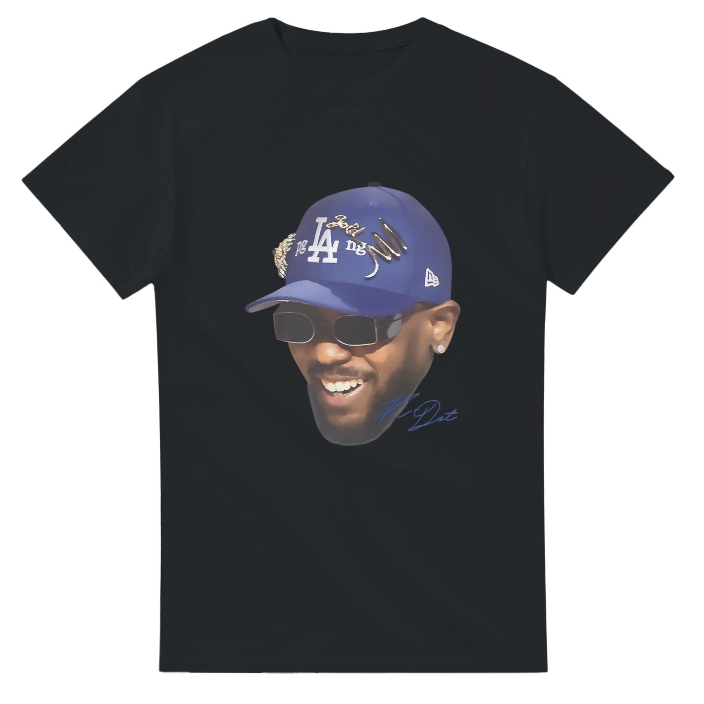 Kendrick Lamar T-shirt Vintage Rap Tee Hip Hop J Cole Drake Concert Tour Merch Y2K Tupac Kanye Playboi Carti Travis Scott Big Face Graphic