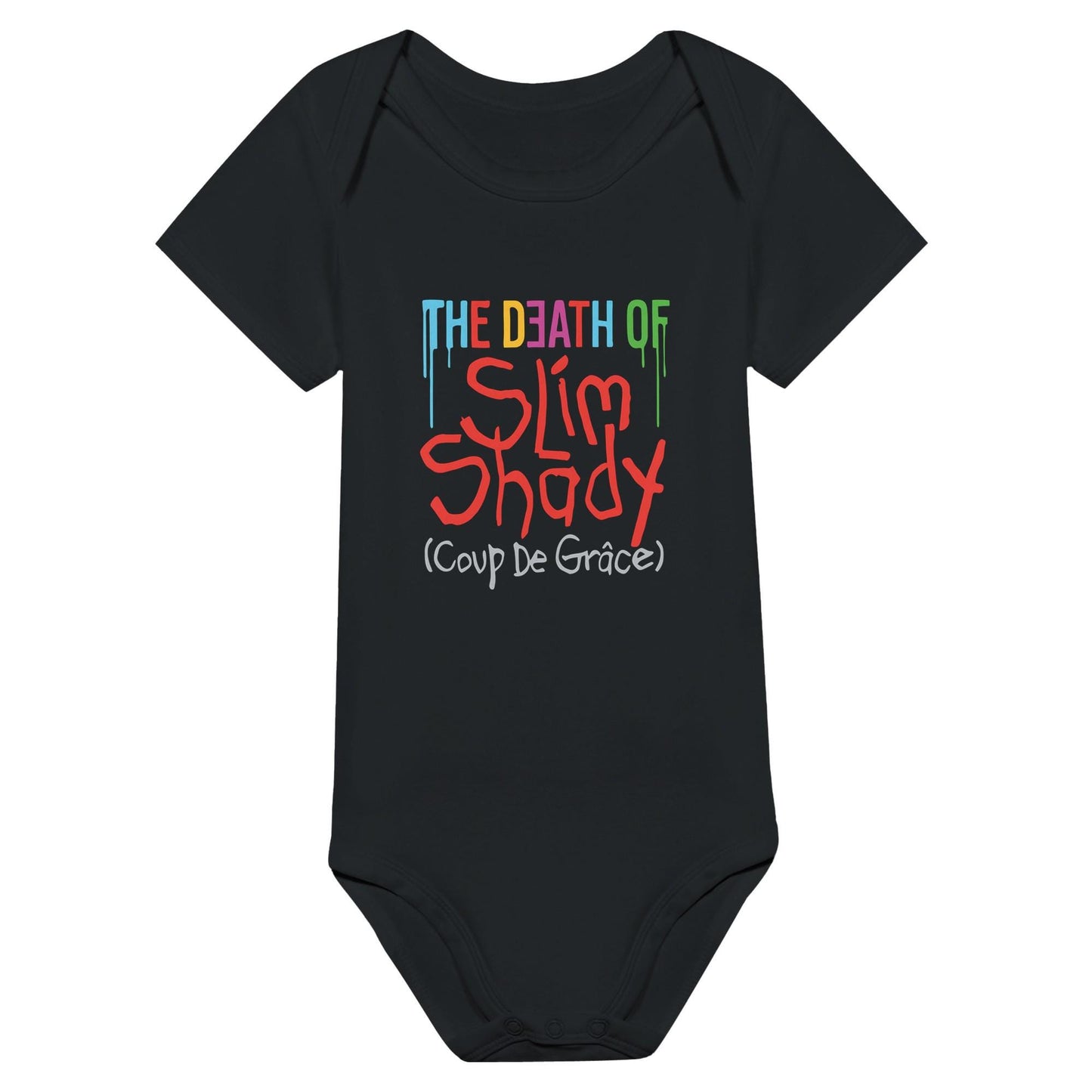 Eminem Onesie Baby Bodysuit, Rap God Baby Short Sleeve Crewneck Bodysuit