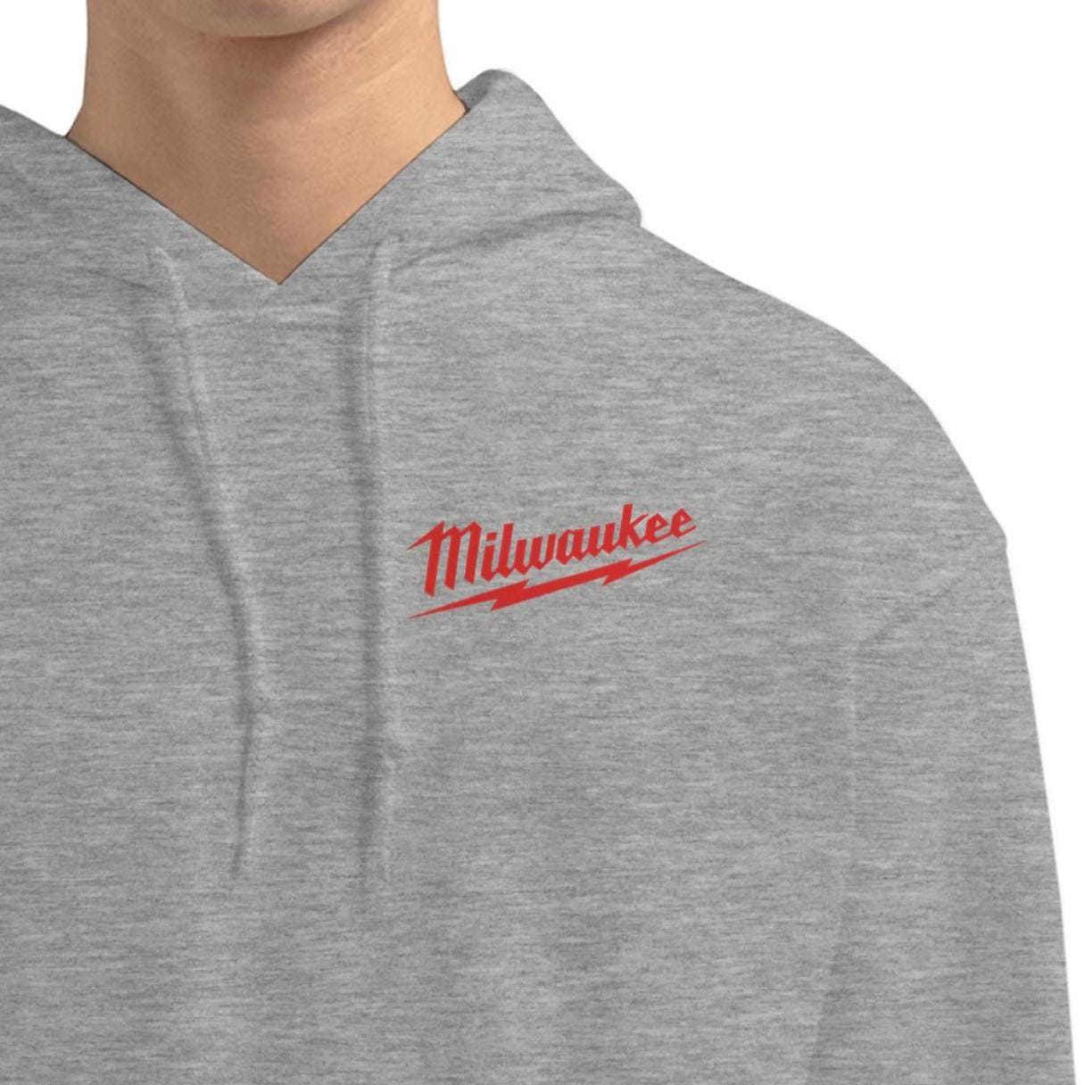 Milwaukee Girl Hoodie, Milwaukee Tools Adult Unisex College Hoodie, Hot Girl Mechanic Sweatshirt, Gift for Mechanics, Garage Work Pullover