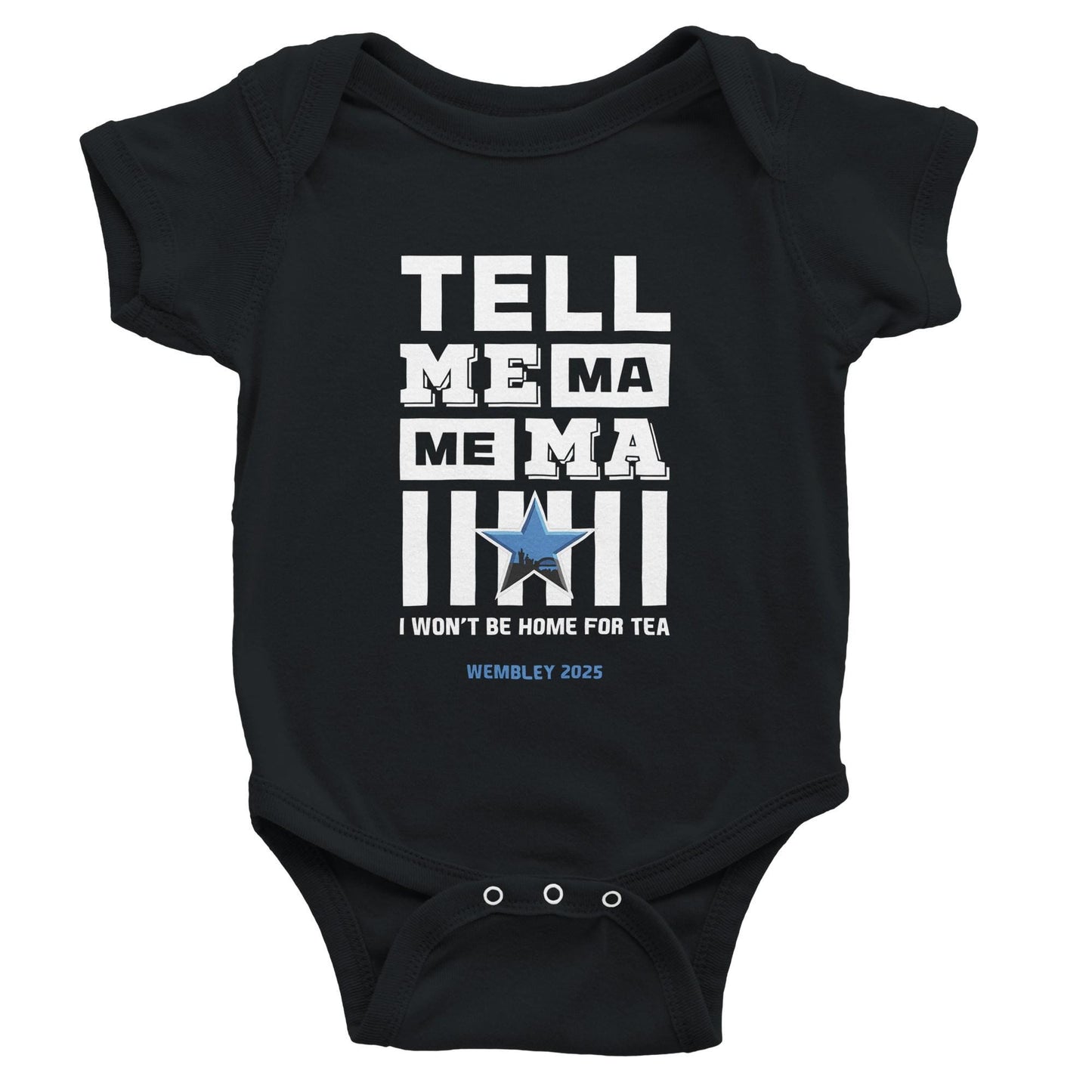 Carabao Cup Final Newcastle Wembley Onesie Bodysuit