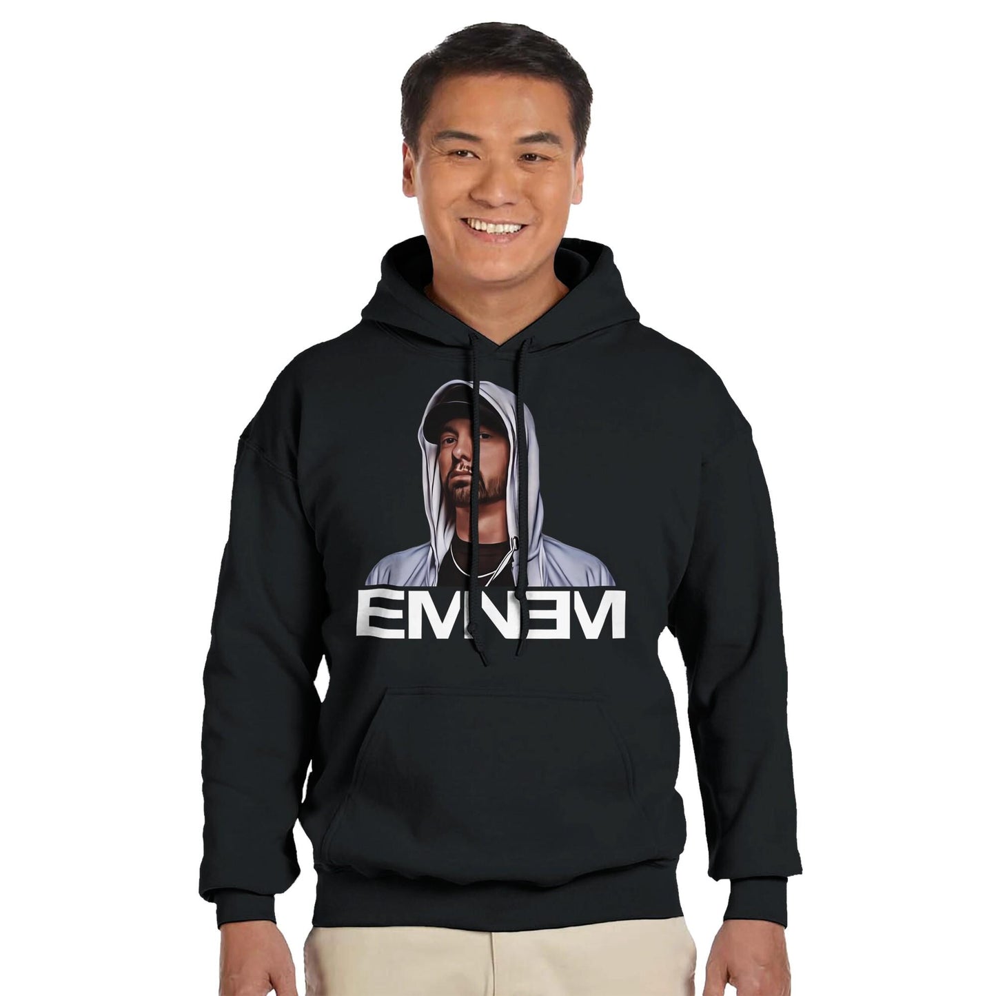 Eminem Hoodie Rap God Unisex Gildan 18500, Eminem Vintage Inspired Hoodie, Eminem Retro Adult Hoodie, Slim Shady Merch,Birthday Gift