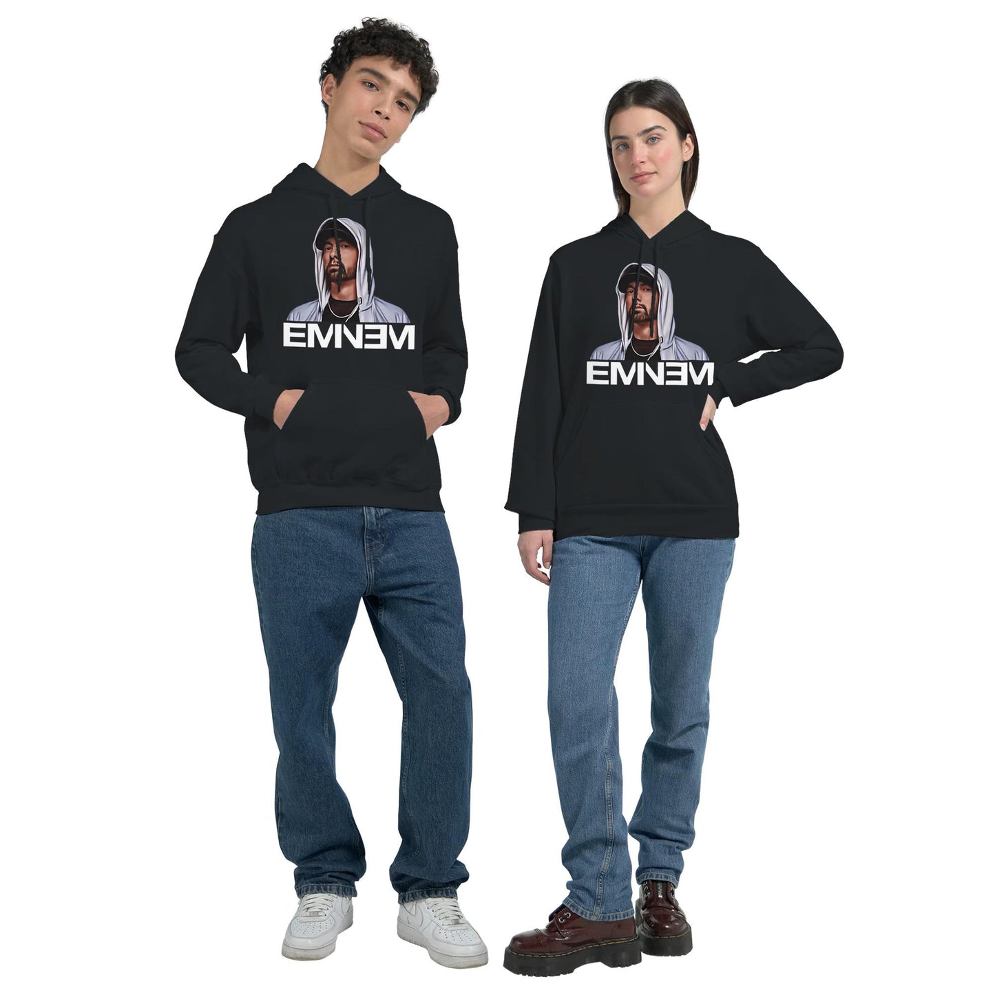 Eminem Hoodie Rap God Unisex Gildan 18500, Eminem Vintage Inspired Hoodie, Eminem Retro Adult Hoodie, Slim Shady Merch,Birthday Gift