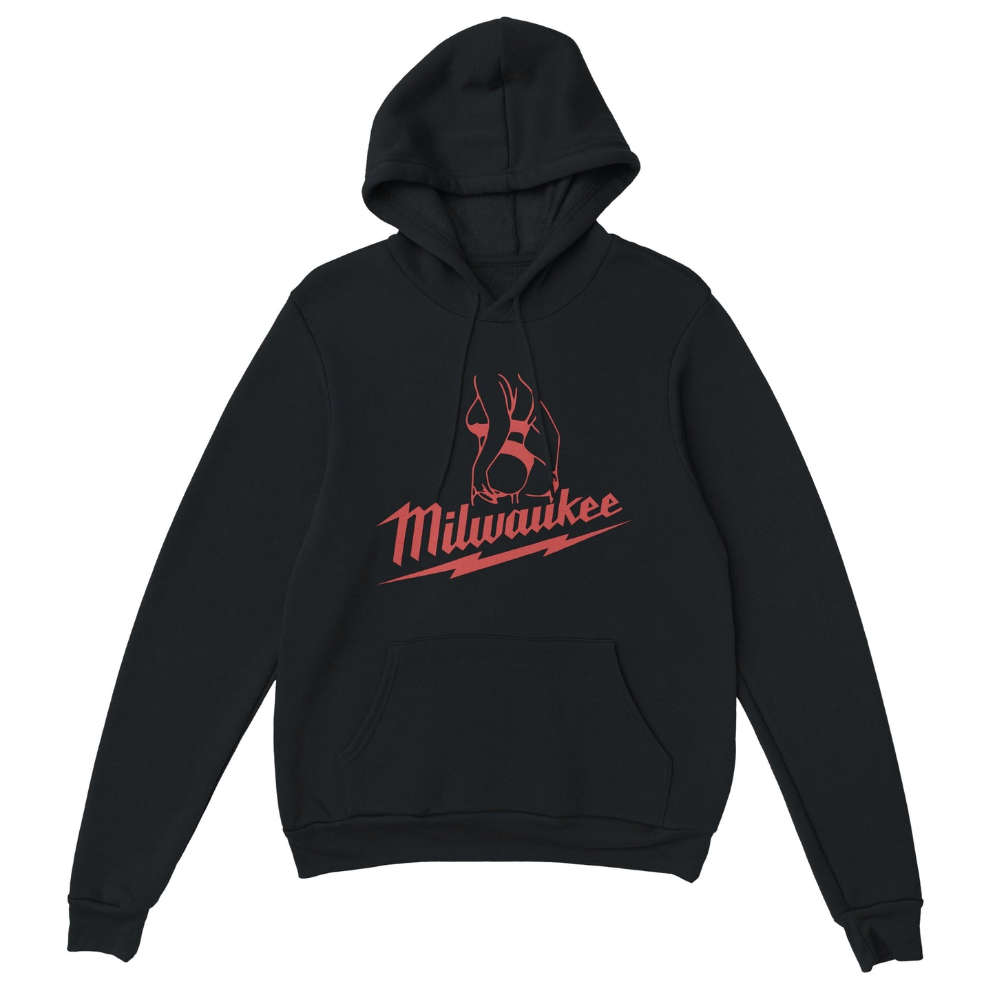Milwaukee Girl Hoodie, Milwaukee Tools Adult Unisex College Hoodie, Hot Girl Mechanic Sweatshirt, Gift for Mechanics, Garage Work Pullover