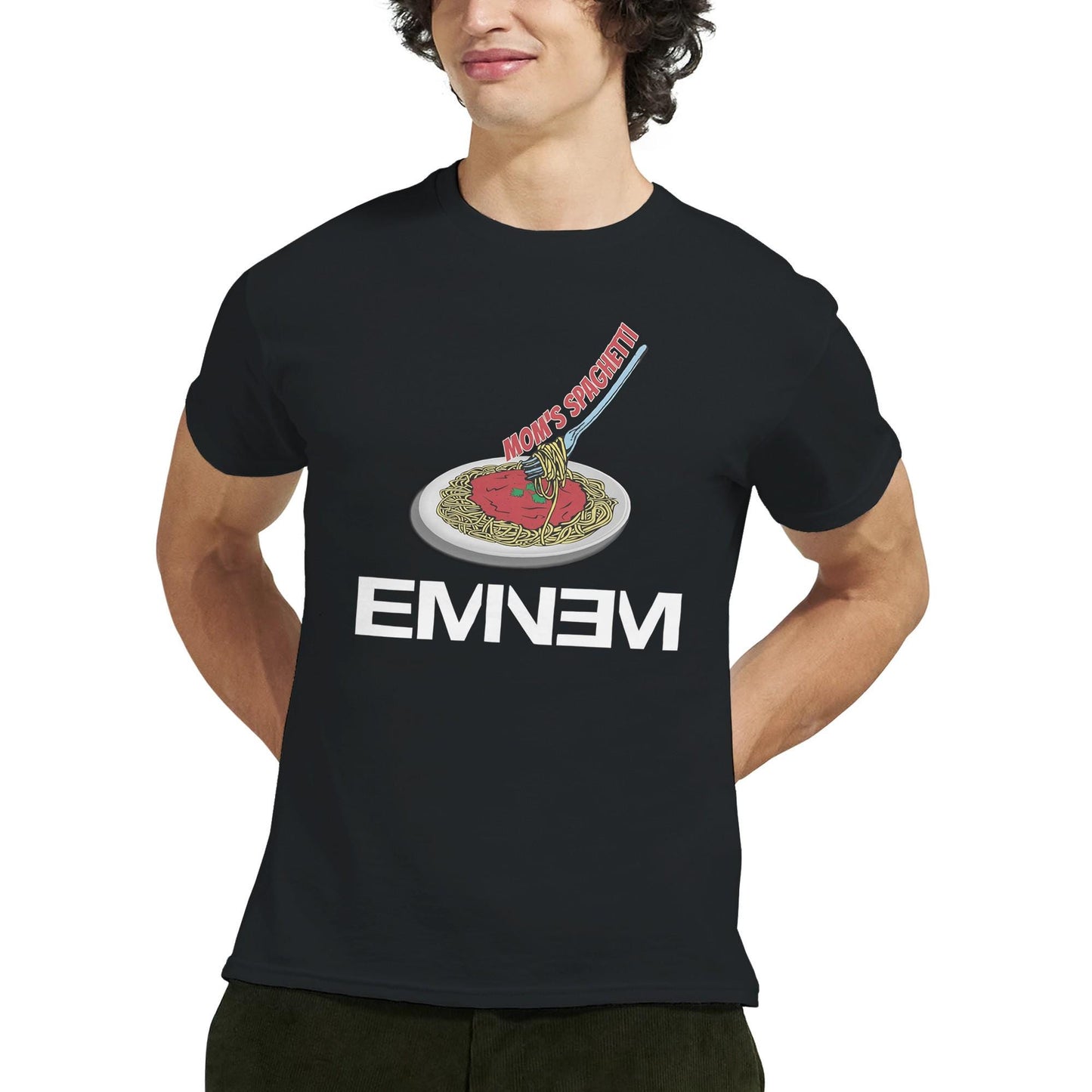 Eminem Mom's Spaghetti Shirt Rap God Unisex Adult Gildan, Eminem Vintage Inspired Shirt, Hip Hop Icon Shirt, Slim Shady Merch