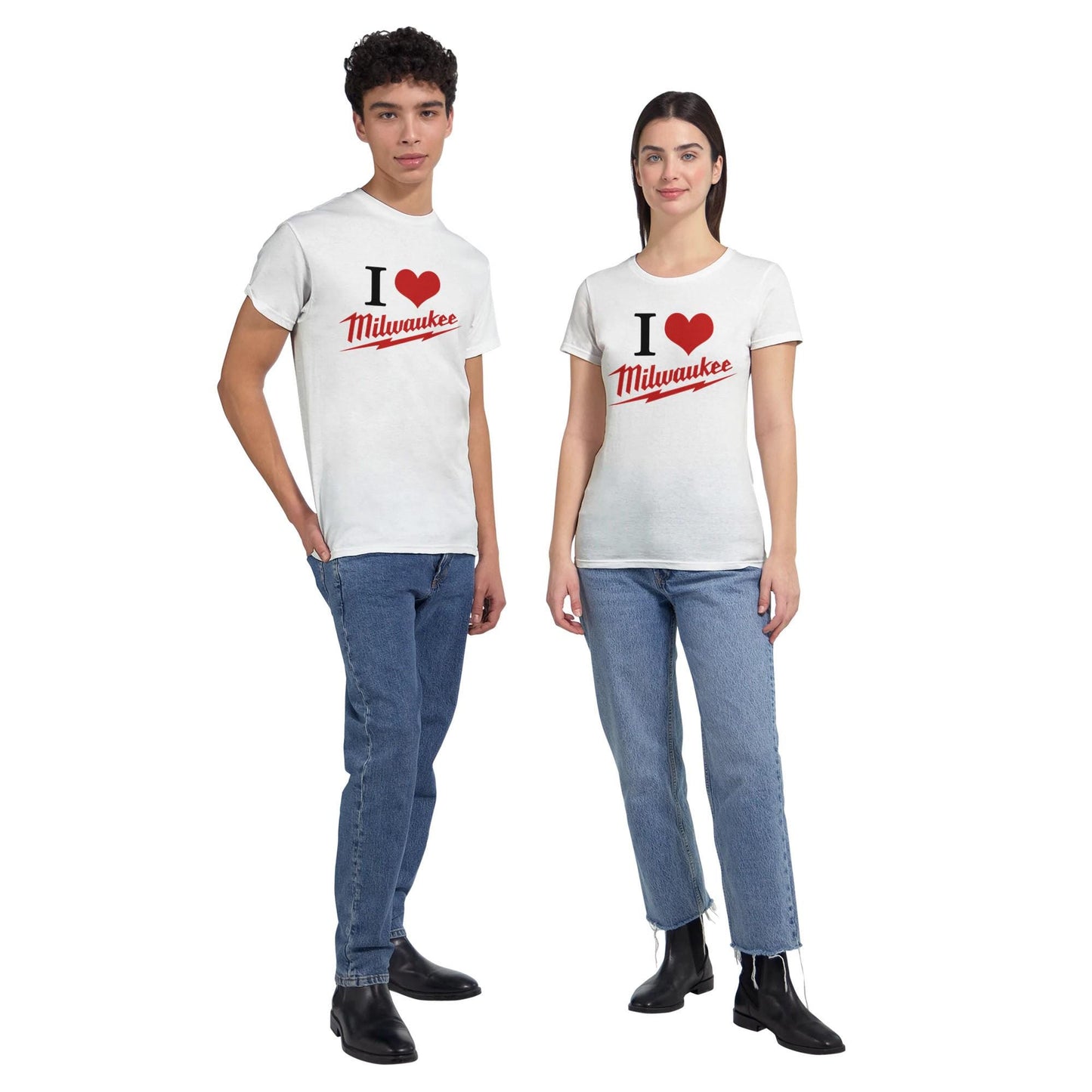 Milwaukee Tools I Love Shirt, Milwaukee Tools Adult Unisex College Tshirt, I Love Mechanic T-shirt, Gift for Mechanics, Garage Work T Shirt