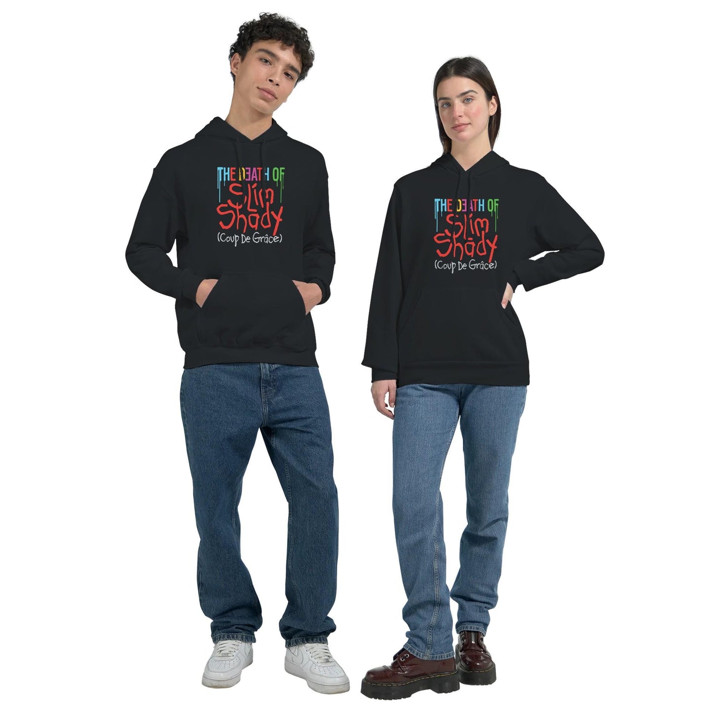 Eminem Rap God Slim Shady Merch Unisex Hoodie Adult, Eminem Vintage Inspired Hoodie, Gildan 18500, Eminem Retro Adult Hoodie,Birthday Gift
