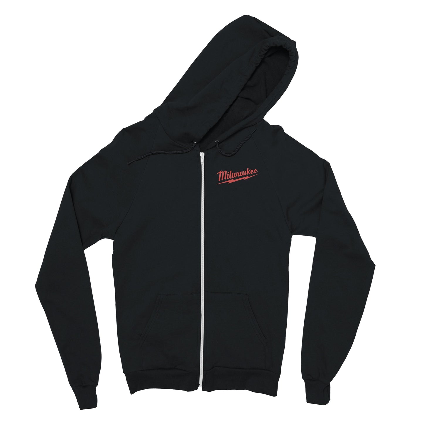 Milwaukee Girl Zip Hoodie, Milwaukee Tools Adult Unisex College Hoodie, Hot Girl Mechanic Sweatshirt, Gift for Mechanics, Garage Work Hoodie