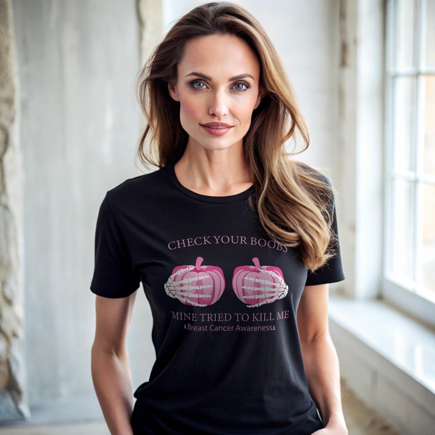 Breast Cancer Shirt, Cancer Awareness, Breast Cancer T-shirt, Cancer Survivor, Bella Canvas 3001 Shirt
