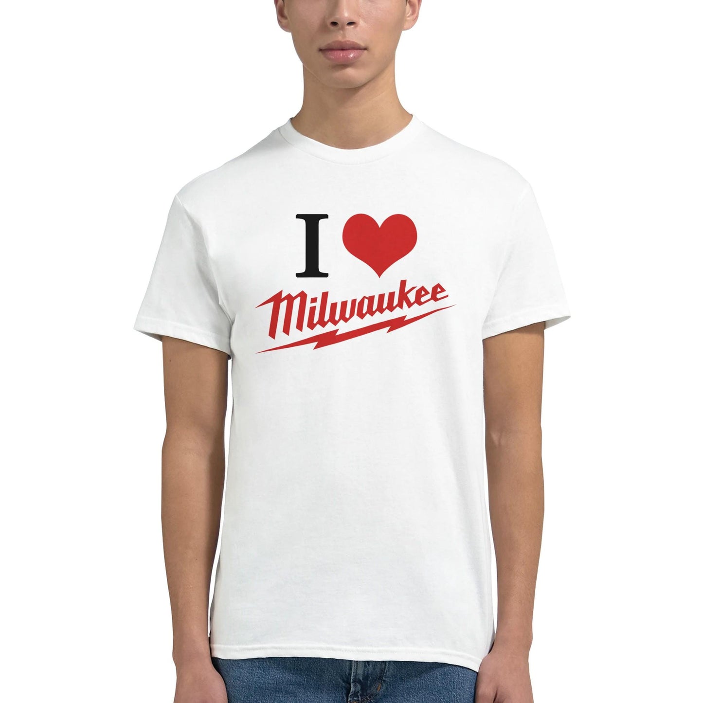Milwaukee Tools I Love Shirt, Milwaukee Tools Adult Unisex College Tshirt, I Love Mechanic T-shirt, Gift for Mechanics, Garage Work T Shirt