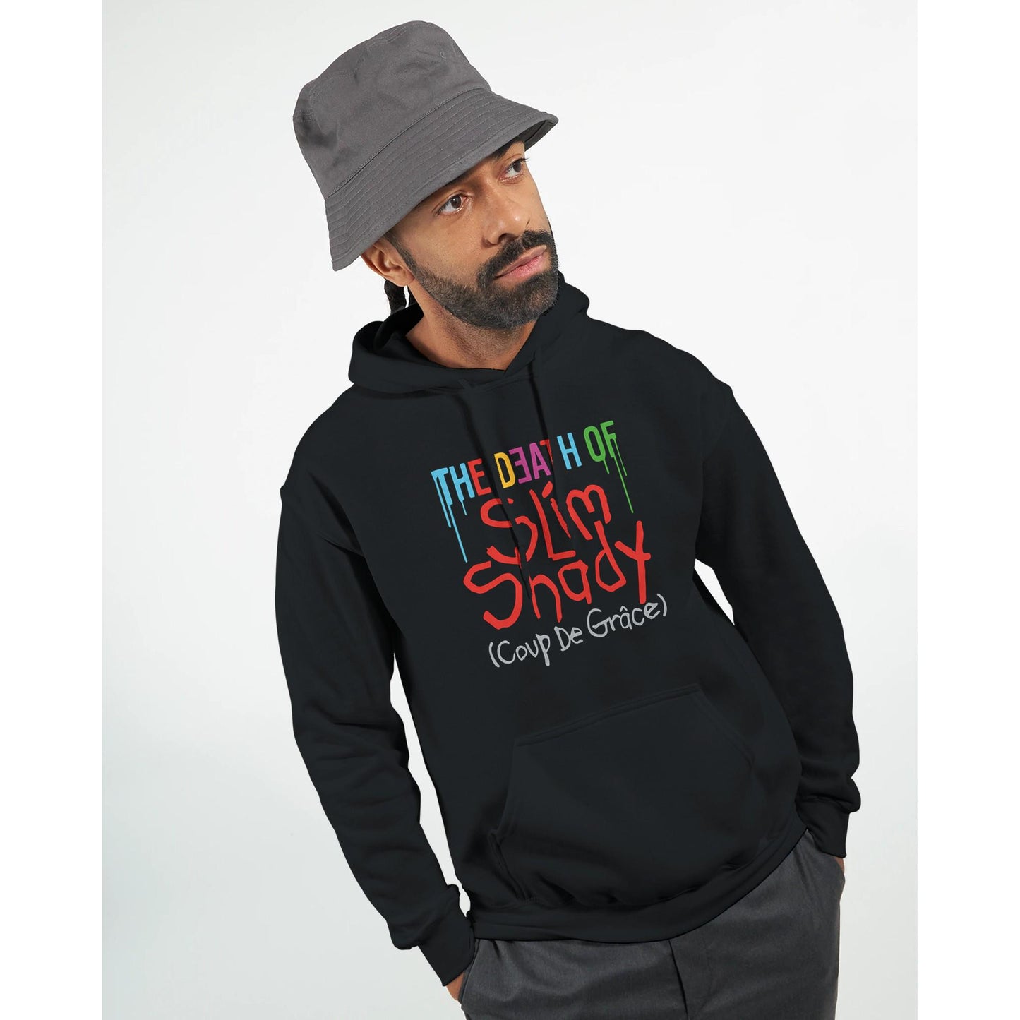 Eminem Rap God Slim Shady Merch Unisex Hoodie Adult, Eminem Vintage Inspired Hoodie, Gildan 18500, Eminem Retro Adult Hoodie,Birthday Gift
