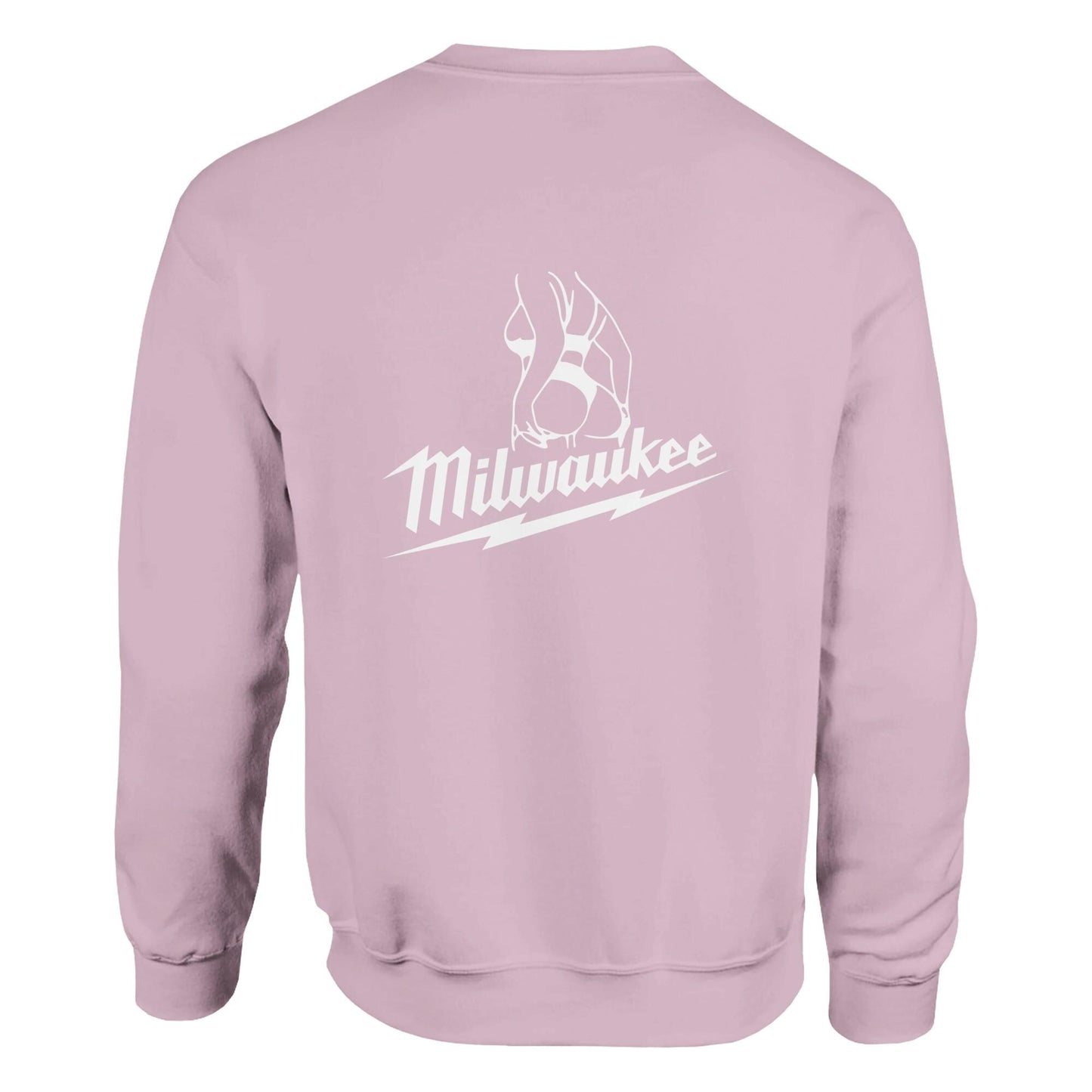 Milwaukee Girl Sweatshirt, Milwaukee Tools Adult Unisex College Sweatshirt, Hot Girl Mechanic Sweatshirt, Gift for Mechanics