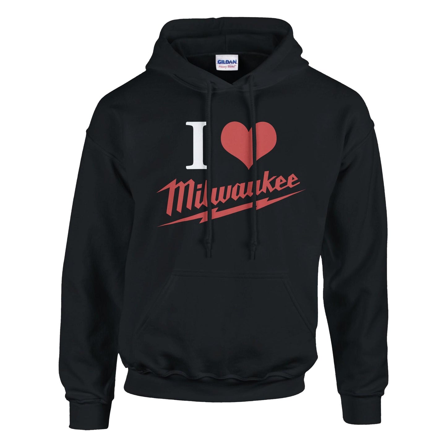 Milwaukee Tools I Love Hoodie, Milwaukee Tools Adult Unisex College Hoodie, I Love Mechanic Sweatshirt, Gift for Mechanics, Garage Work
