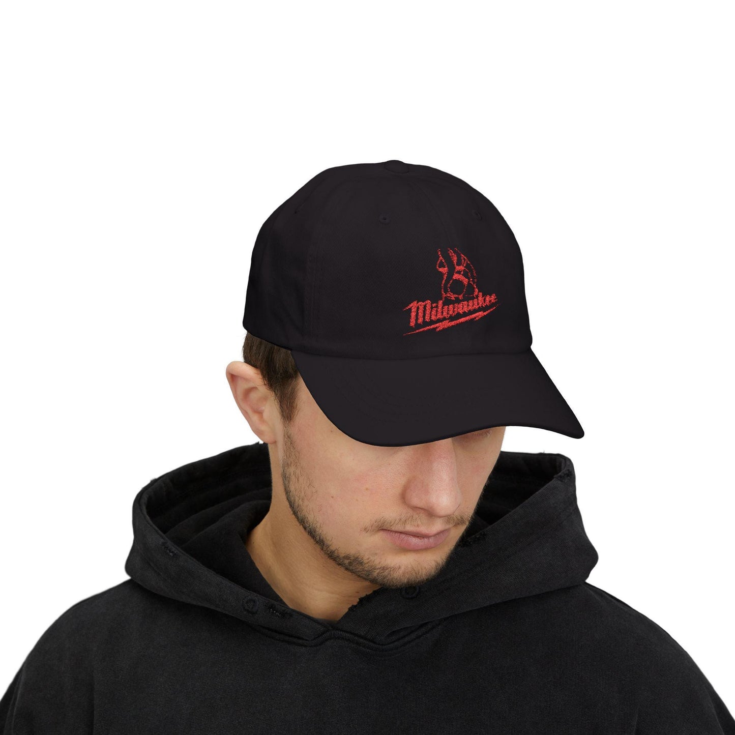 Milwaukee Girl Hat Cap, Milwaukee Tools Cap, Hot Girl Mechanic White Black Colour Cap, Gift for Mechanics, Garage Work