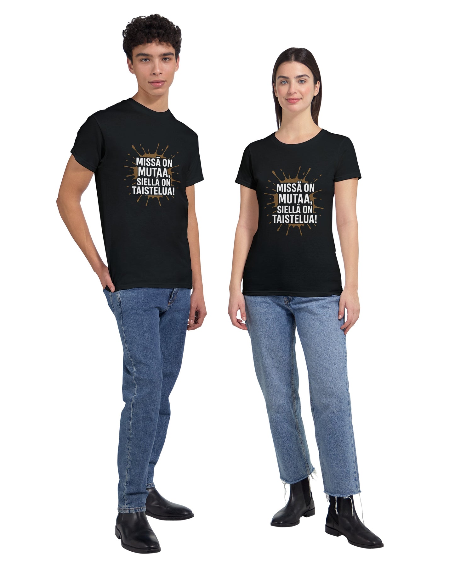 Swamp Football T-Shirt | Suopotkupallo Paita | Mud Soccer Shirt Finland | Funny Finnish Sports Tee