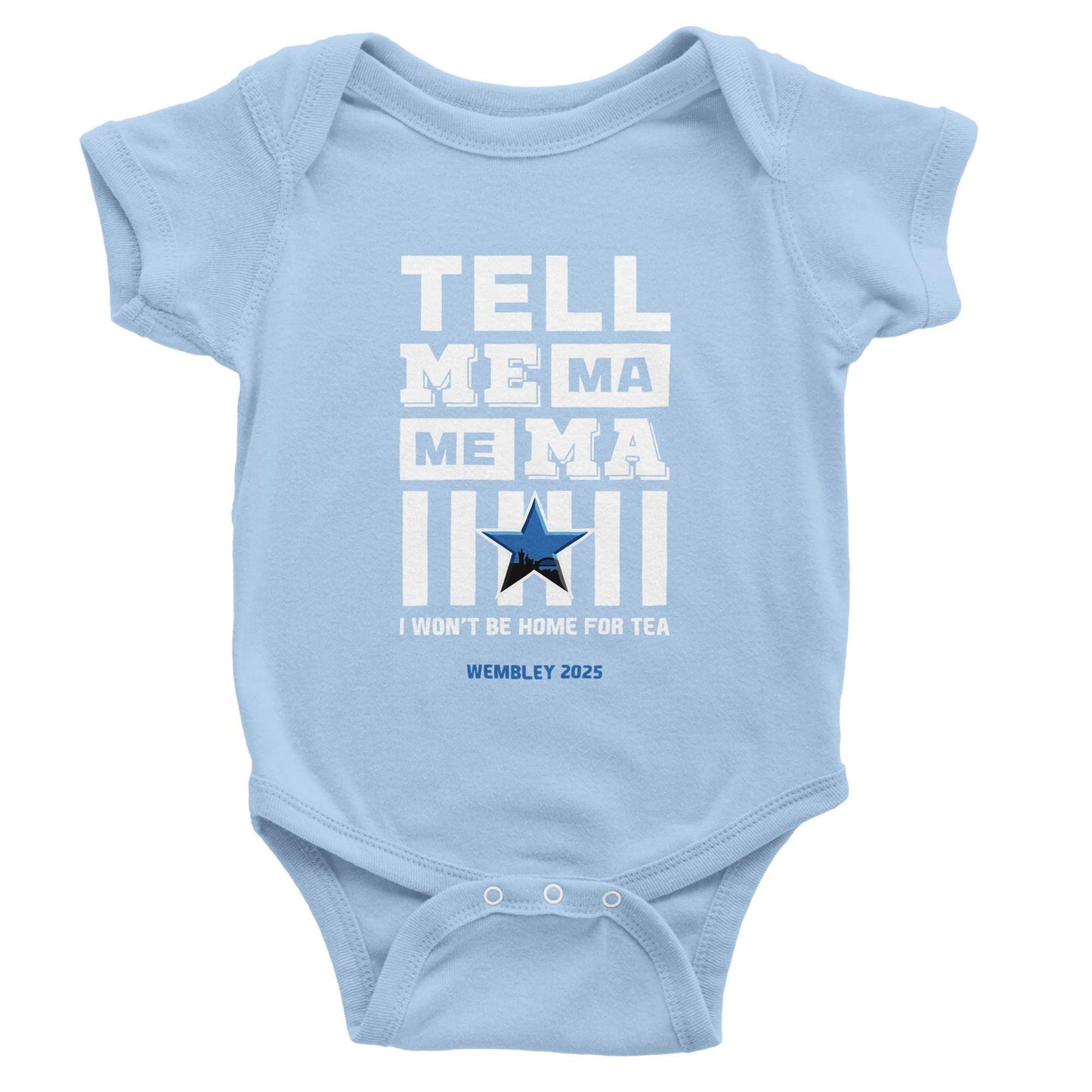 Carabao Cup Final Newcastle Wembley Onesie Bodysuit
