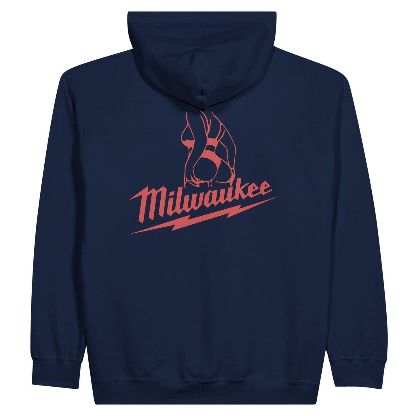 Milwaukee Girl Zip Hoodie, Milwaukee Tools Adult Unisex College Hoodie, Hot Girl Mechanic Sweatshirt, Gift for Mechanics, Garage Work Hoodie