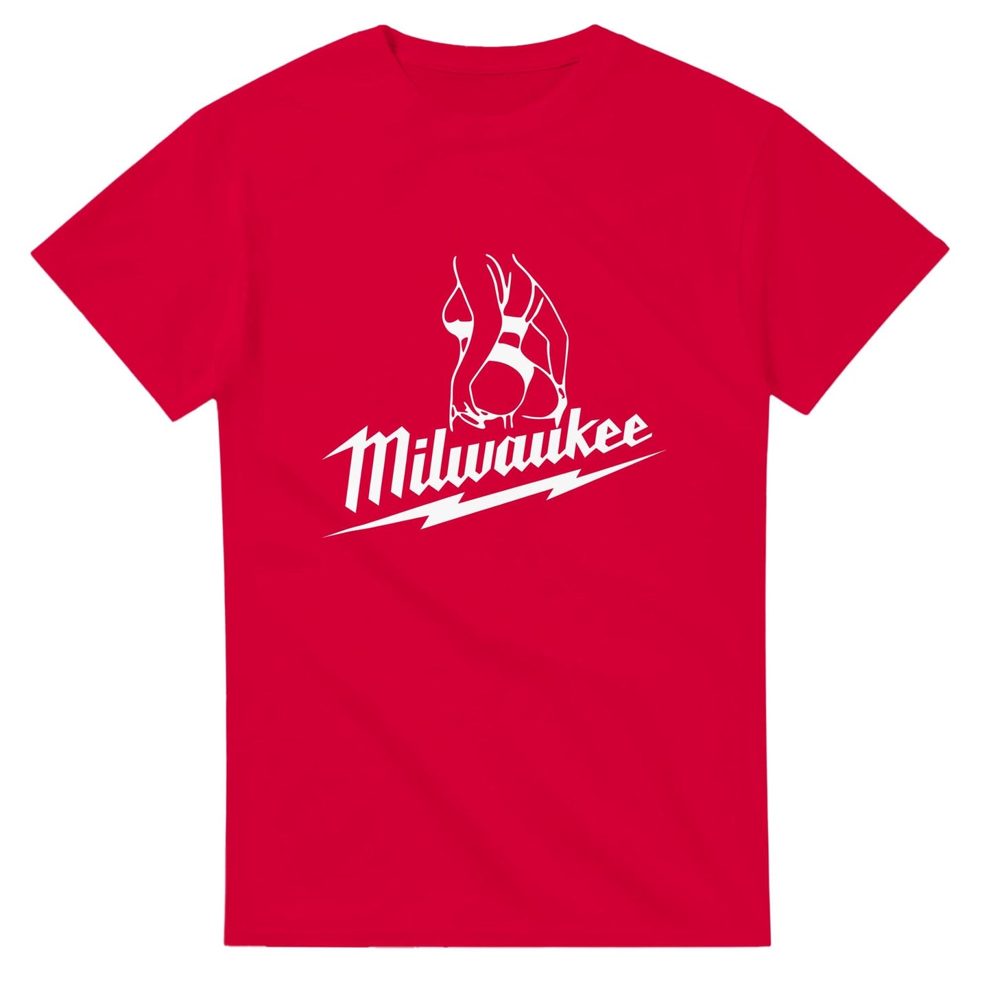 Milwaukee Girl Shirt, Milwaukee Tools Adult Unisex College Tshirt, Hot Girl Mechanic T-shirt, Gift for Mechanics, Garage Work T Shirt