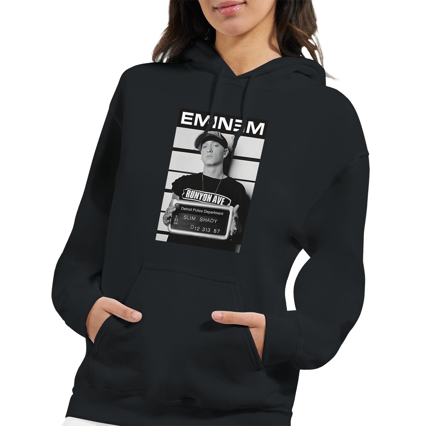 Eminem Merchandise Rap God Unisex Hoodie Adult, Eminem Vintage Inspired Hoodie, Gildan 18500, Eminem Retro Adult Hoodie, Birthday Gift