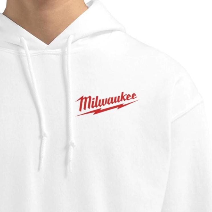 Milwaukee Girl Hoodie, Milwaukee Tools Adult Unisex College Hoodie, Hot Girl Mechanic Sweatshirt, Gift for Mechanics, Garage Work Pullover