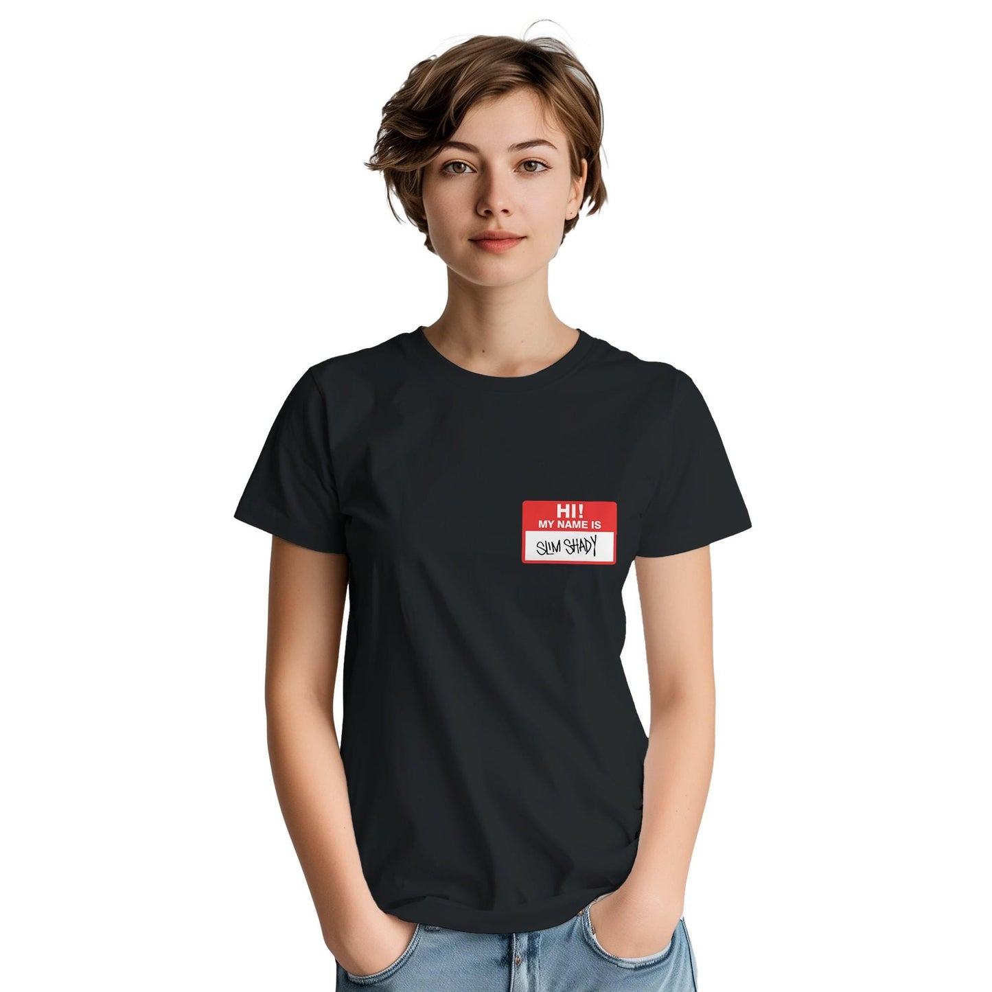 Hi! My name is Slim Shady Eminem Shirt, Eminem Vintage Inspired Shirt, Hip Hop Icon Shirt, Eminem Retro Shirt, Slim Shady Merch