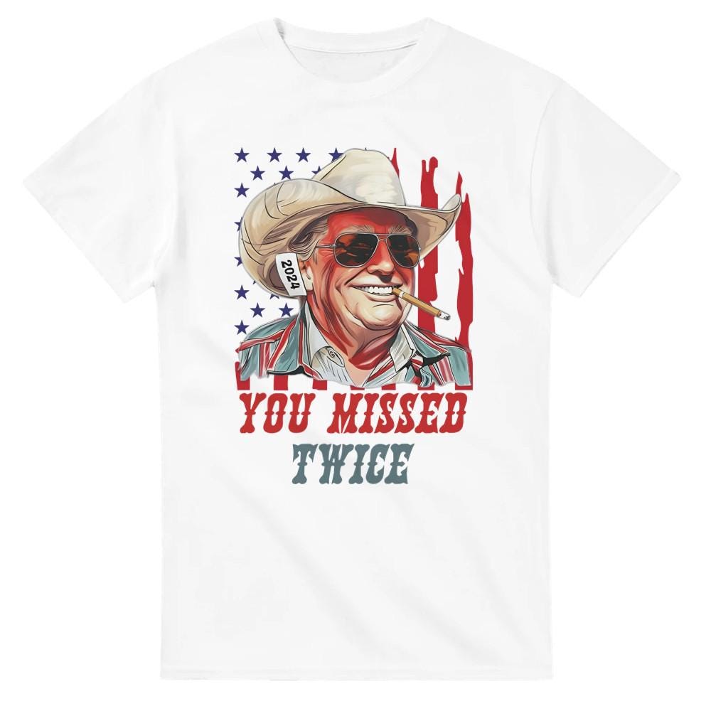 Trump You Missed Shirt, Gildan 5000 Heavyweight High Quality Unisex Crewneck T-shirt