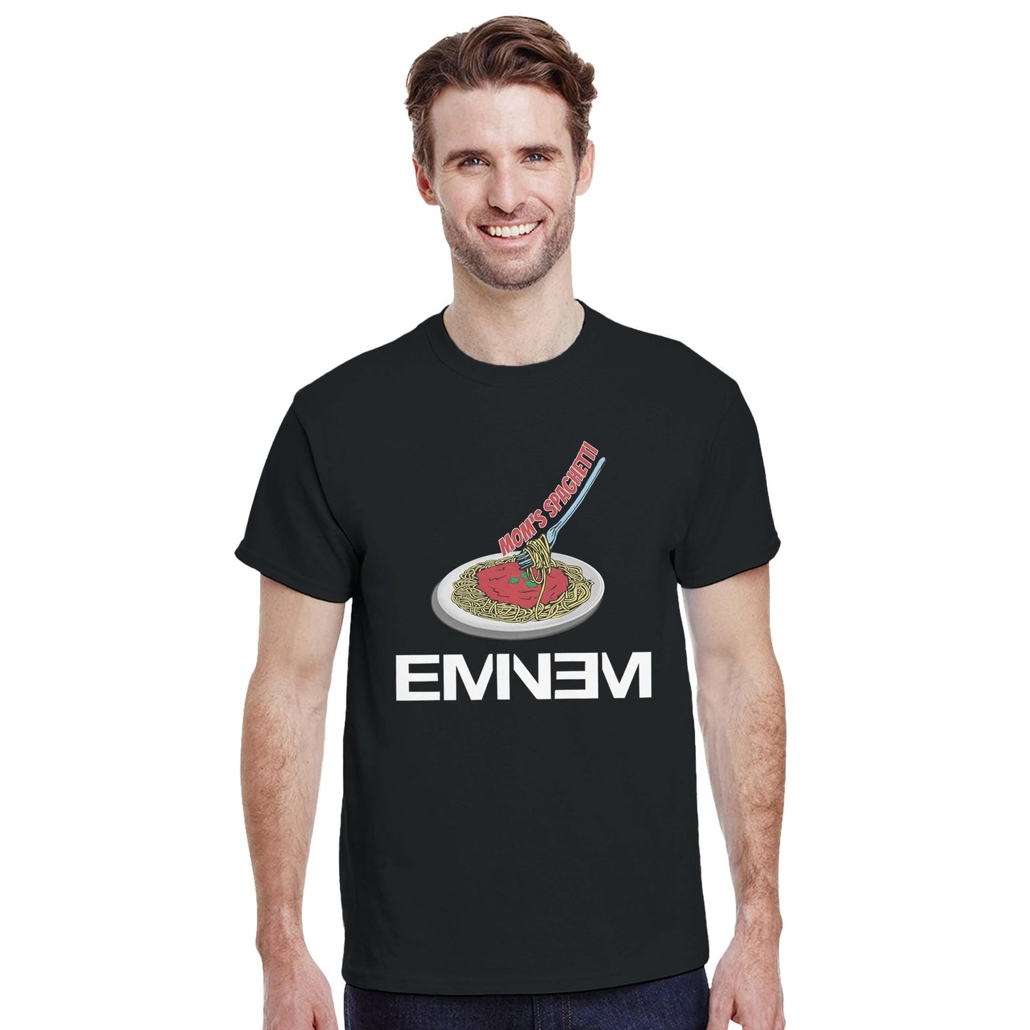 Eminem Mom's Spaghetti Shirt Rap God Unisex Adult Gildan, Eminem Vintage Inspired Shirt, Hip Hop Icon Shirt, Slim Shady Merch