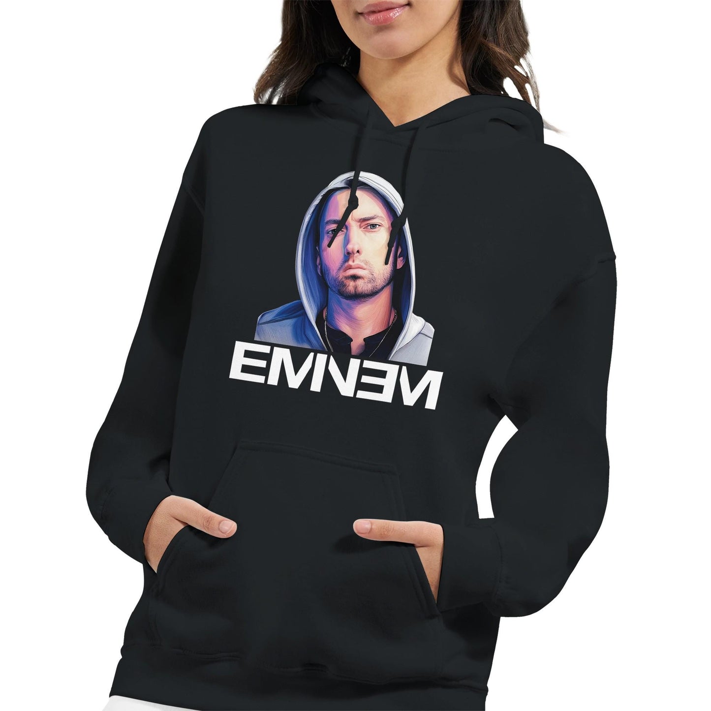 Eminem Rap God Unisex Hoodie Adult, Eminem Vintage Inspired Hoodie, Gildan 18500, Eminem Retro Adult Hoodie, Slim Shady Merch,Birthday Gift