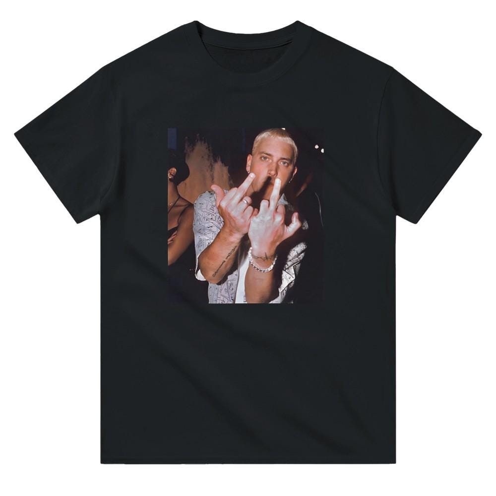 Eminem Middle Finger T-shirt, Eminem Shirt, Real Slim Shady T-Shirt, Gift For Him, Gift For Her