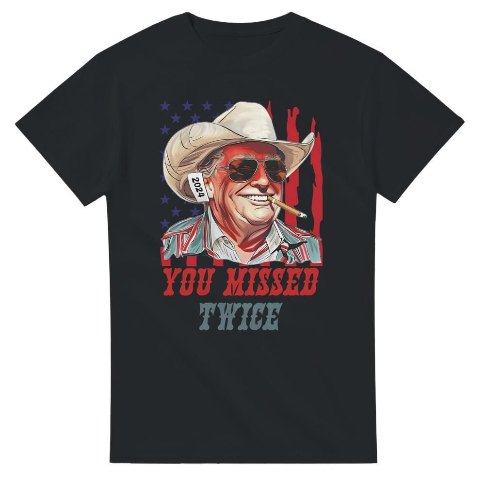 Trump You Missed Shirt, Gildan 5000 Heavyweight High Quality Unisex Crewneck T-shirt