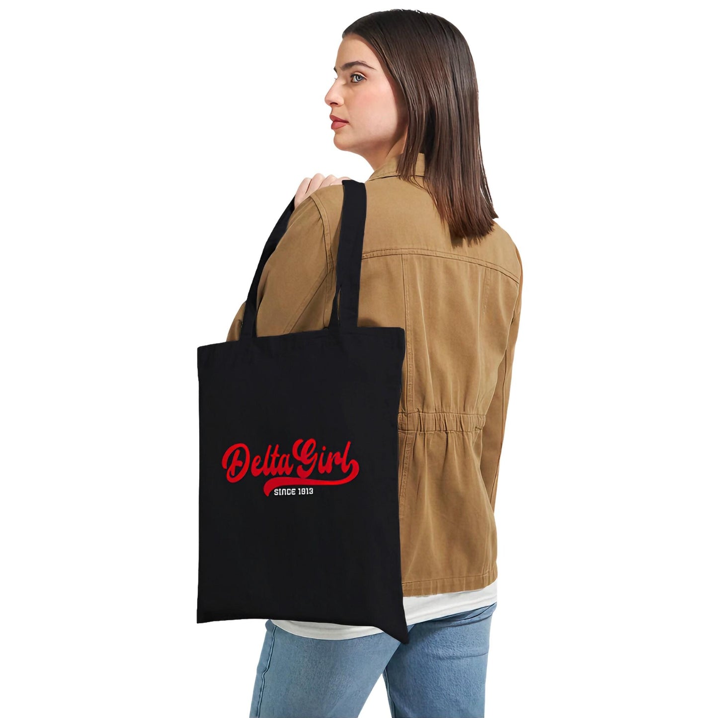 Delta Sorority Tote Bag DST 1913 Sigma Theta Paraphernalia Delta Girl