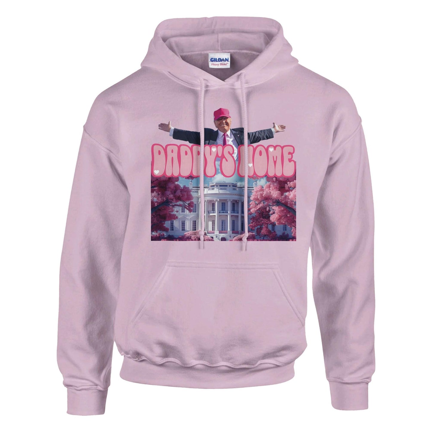 Daddy's Home Hoodie, White House Trump 2024 Sweatshirt, Gift for Republican, President Trump Shirt, Funny Trump Shirt, MAGA Tees