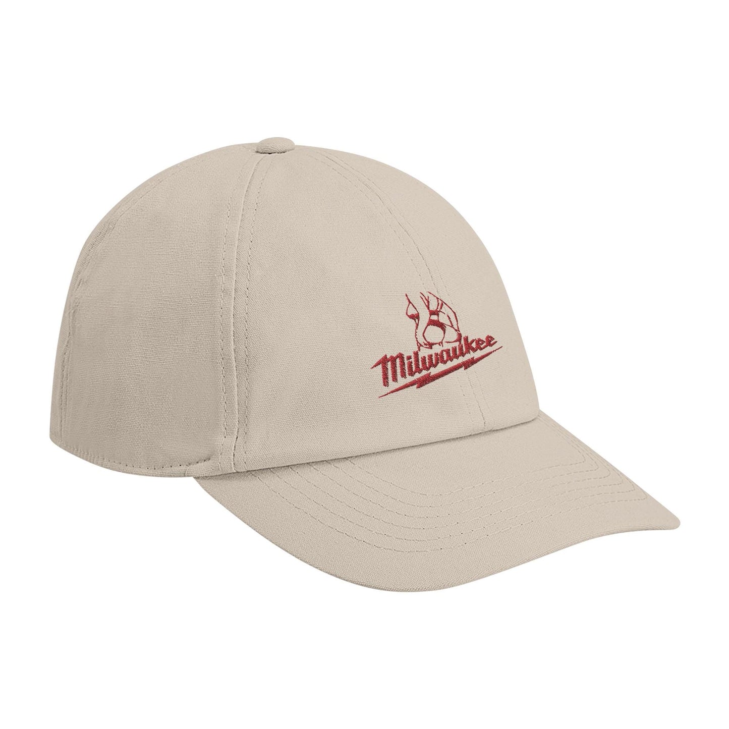 Milwaukee Girl Organic Cotton Hat, Milwaukee Tools Cap, Hot Girl Mechanic Sand Colour Cap, Gift for Mechanics, Garage Work