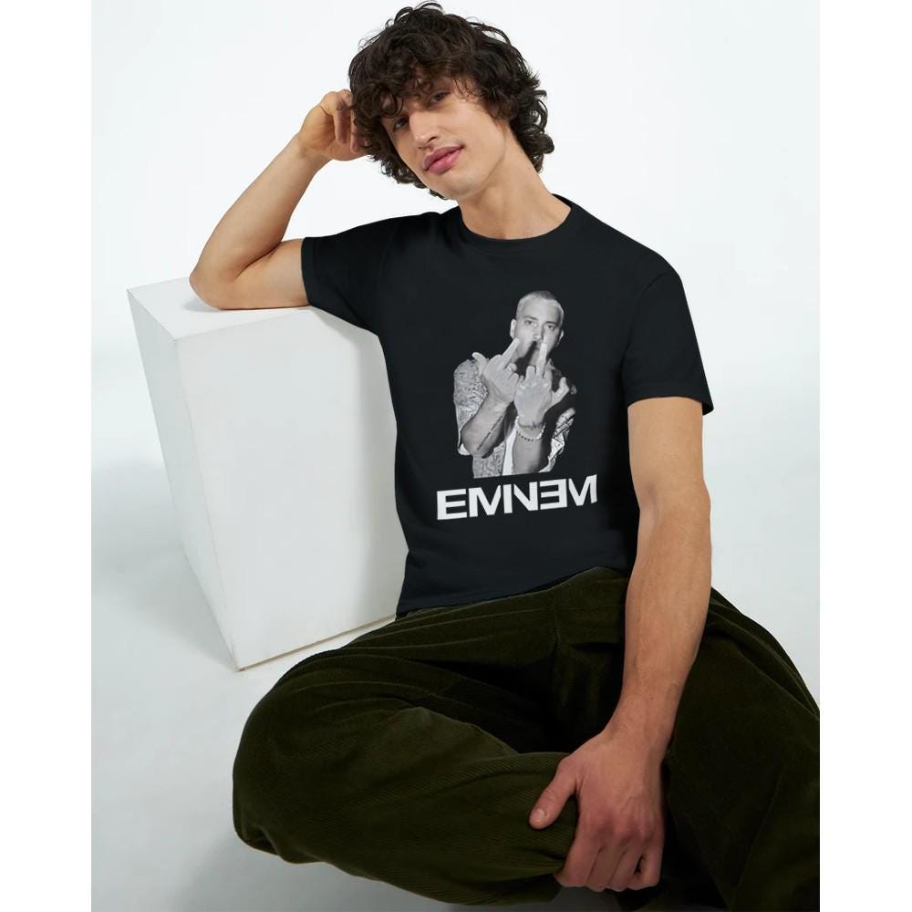 Eminem Middle Finger T-shirt, Eminem Shirt, Real Slim Shady T-Shirt, Gift For Him, Gift For Her