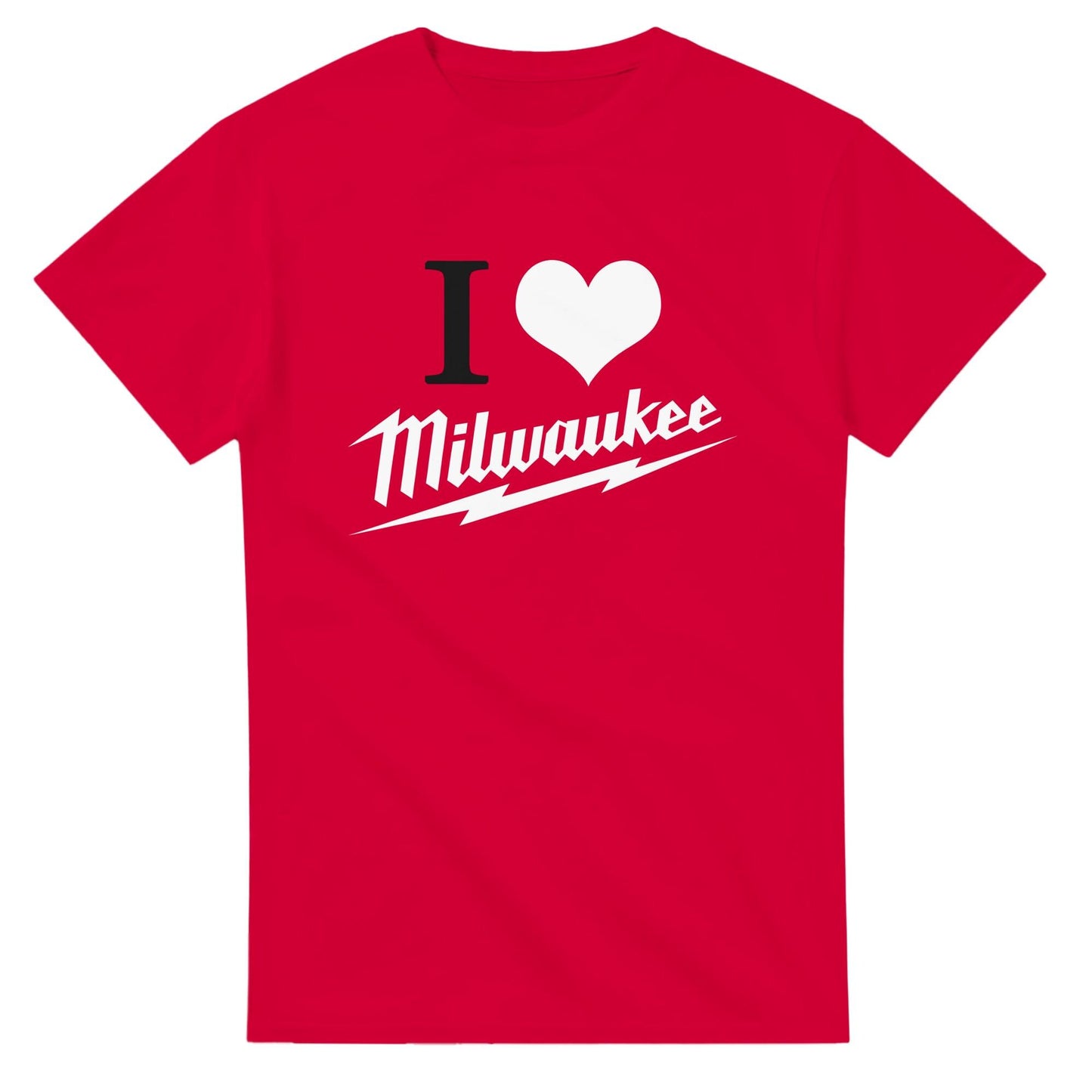 Milwaukee Tools I Love Shirt, Milwaukee Tools Adult Unisex College Tshirt, I Love Mechanic T-shirt, Gift for Mechanics, Garage Work T Shirt