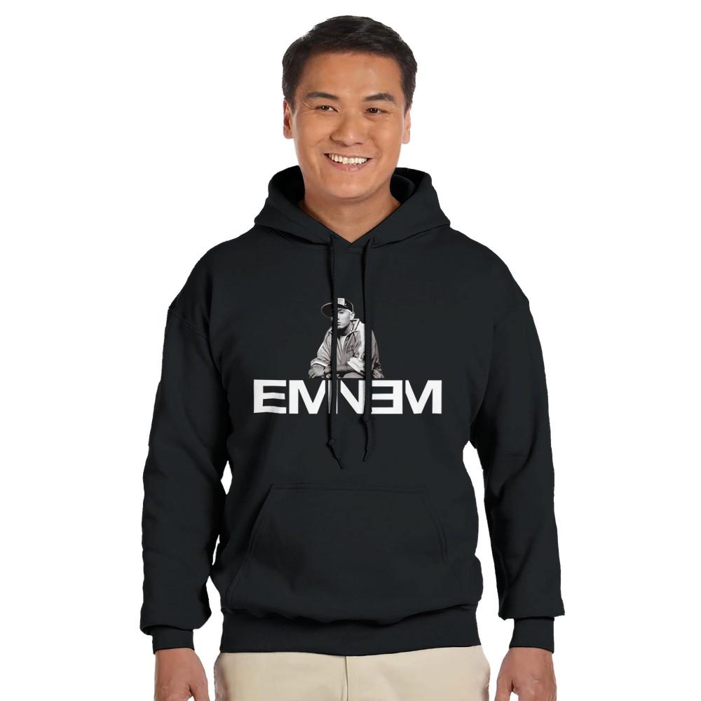 Eminem Rap God Unisex Hoodie Adult, Eminem Vintage Inspired Hoodie, Gildan 18500, Eminem Retro Adult Hoodie, Slim Shady Merch,Birthday Gift