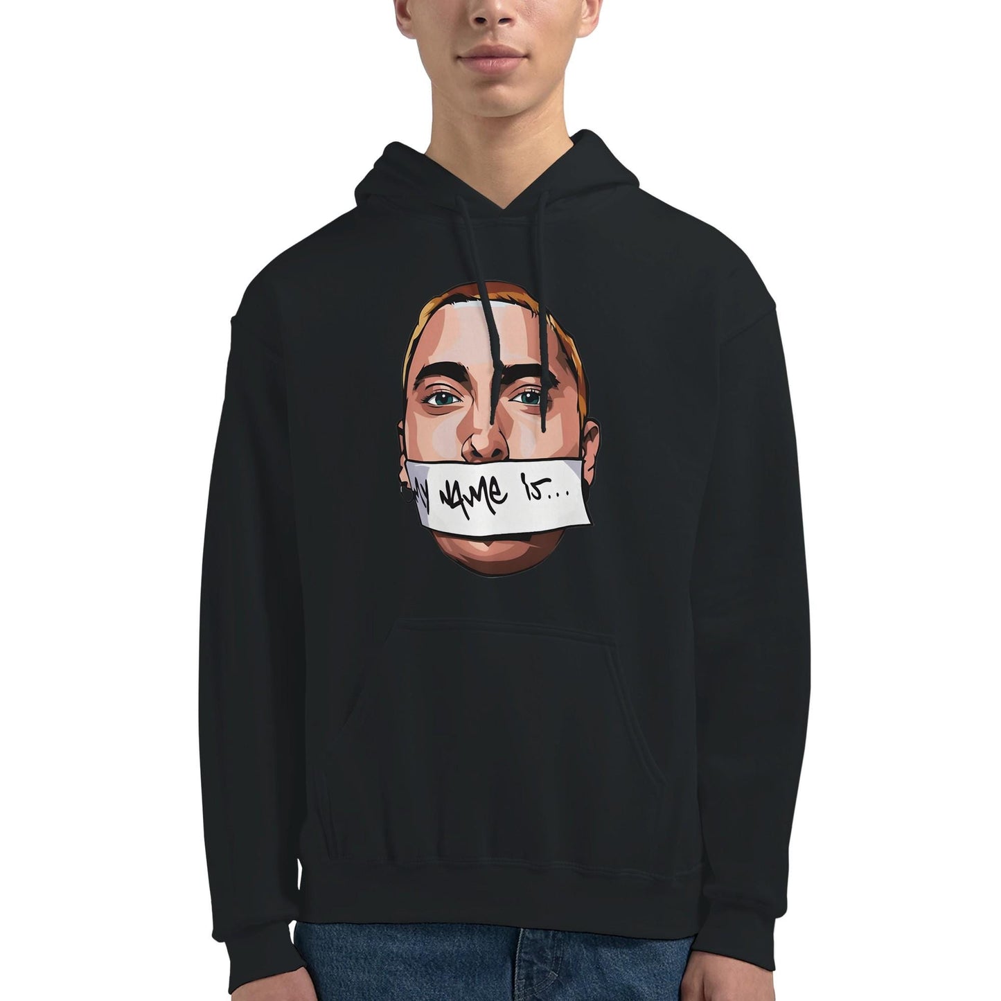 Eminem Hoodie Rap God Unisex Gildan 18500, Eminem Vintage Inspired Hoodie, Eminem Retro Adult Hoodie, Slim Shady Merch,Birthday Gift