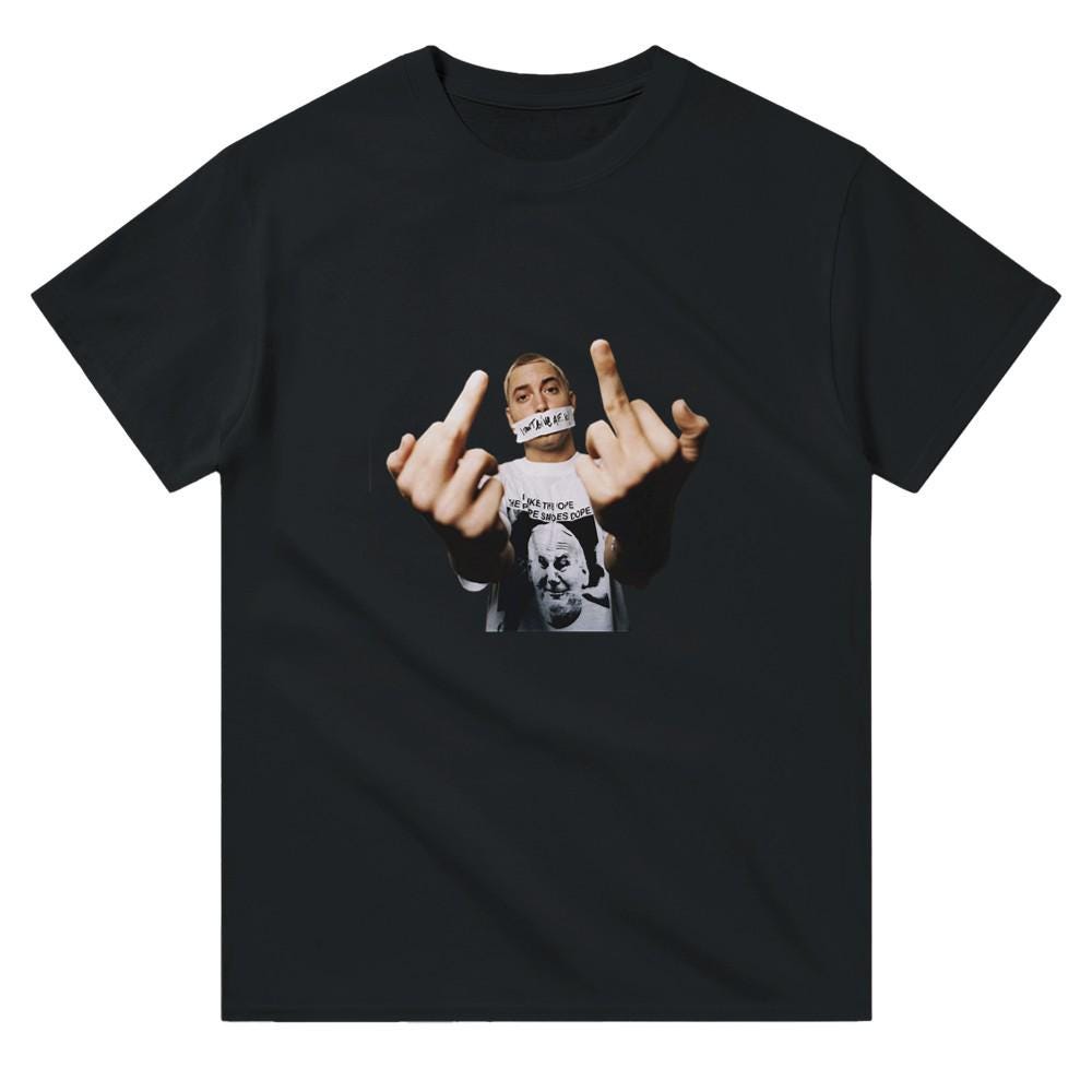 Eminem Middle Finger T-shirt, Eminem Shirt, Real Slim Shady T-Shirt, Gift For Him, Gift For Her