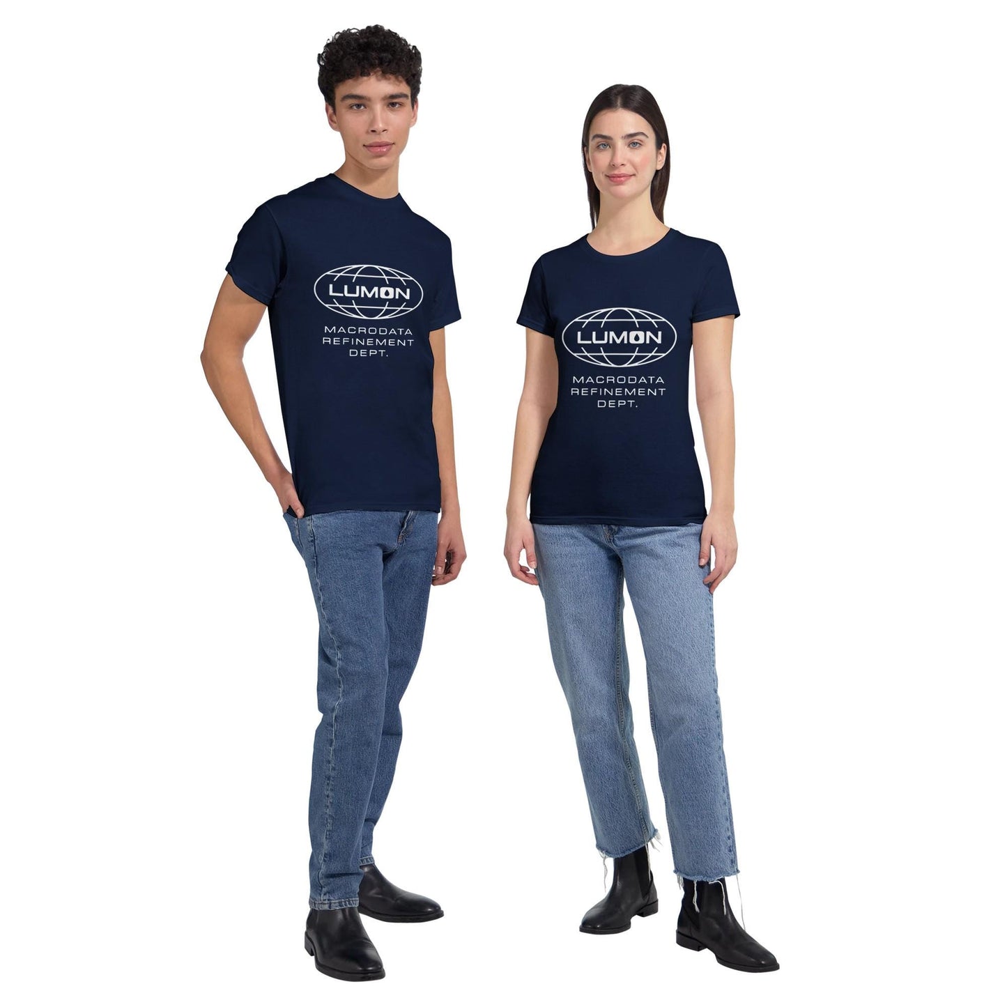 Macrodata Refinement Lumon T-Shirt, Lumon Industries Company Tee Shirt, Gildan 5000 Premium Heavyweight Lumon Shirt