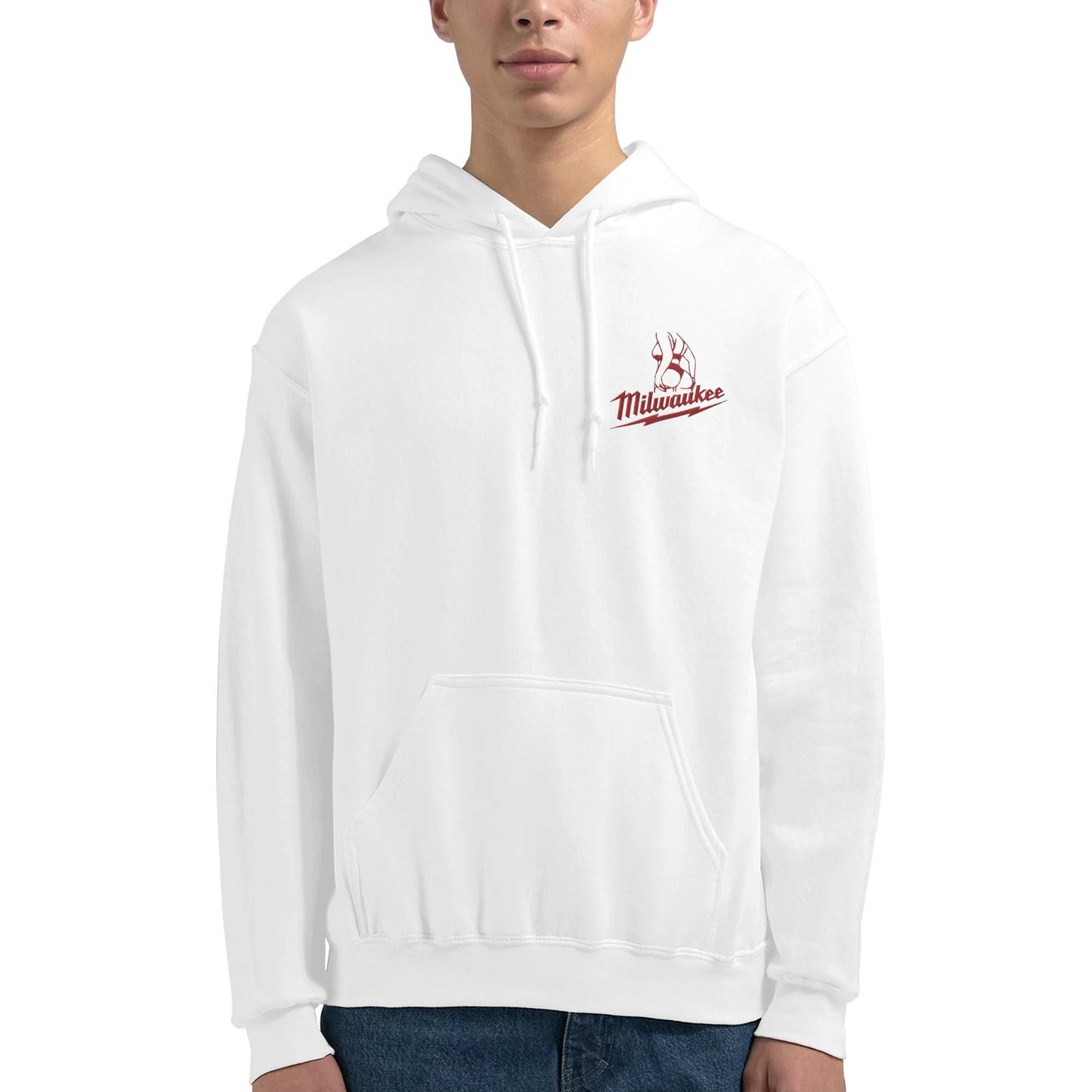 Milwaukee Girl Embroidery Hoodie, Milwaukee Tools Adult Unisex College Hoodie, Hot Girl Mechanic Sweatshirt, Gift for Mechanics, Garage Work