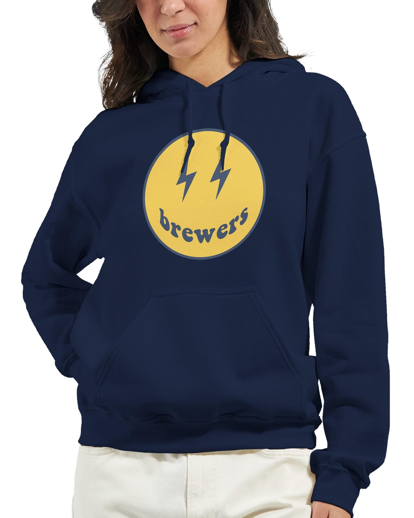 Milwaukee Brewers Womens Unisex Hoodie, Baseball Fun Gift, Trendy Pullover Sweatshirt